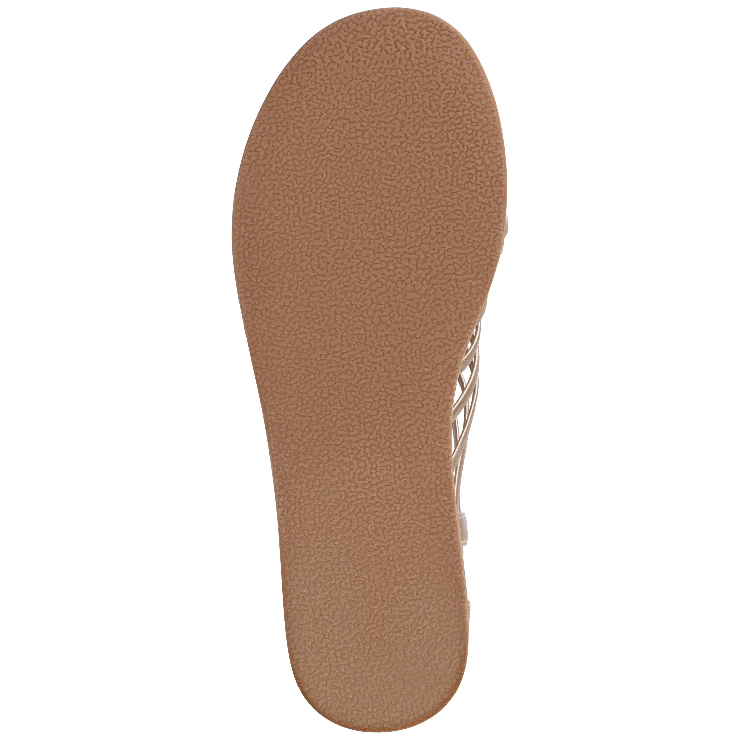 Journee Women's Delilah Medium and Wide Width Sliver Wedge Sandals