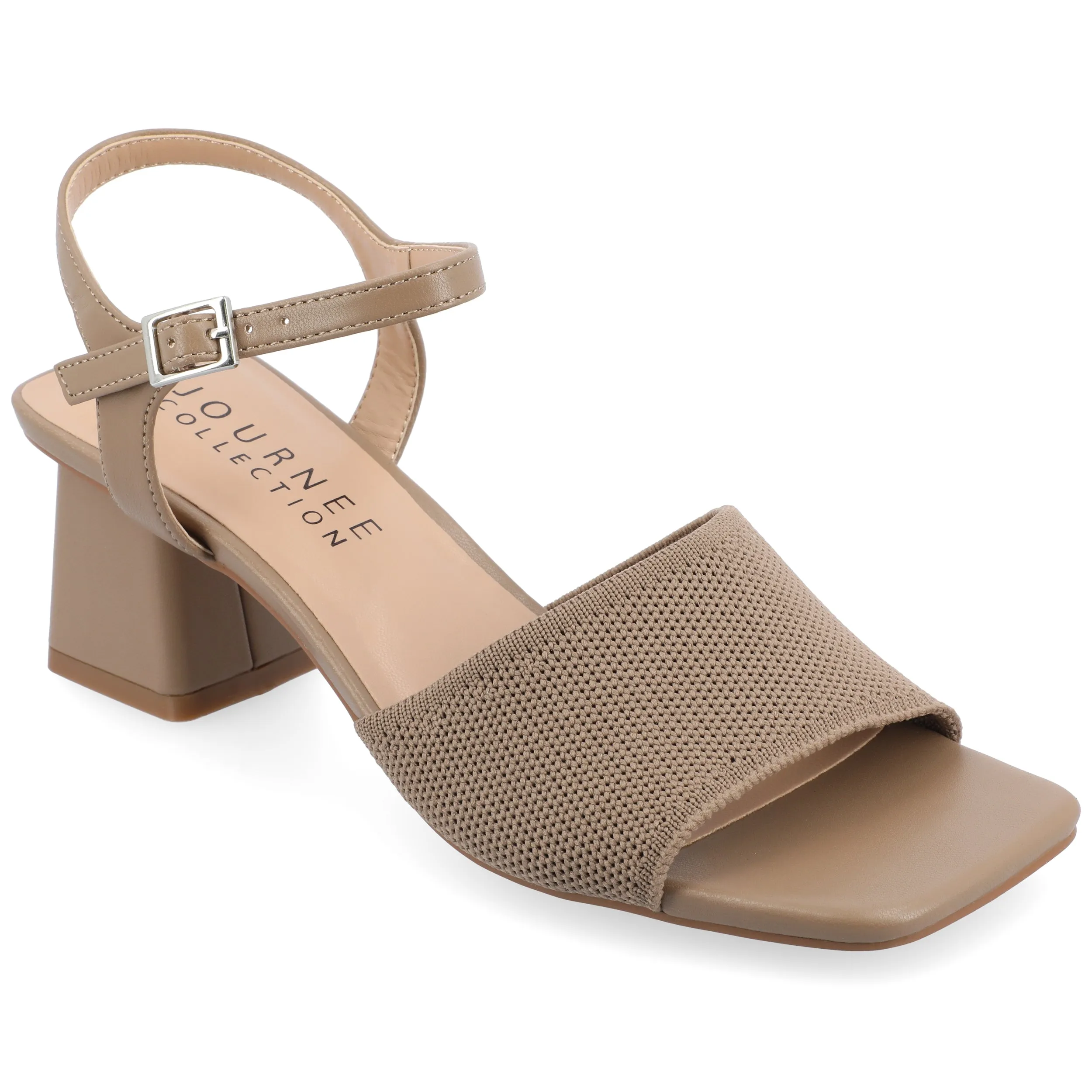 Journee Women's Medium and Wide Width Evylinn Dress Sandals