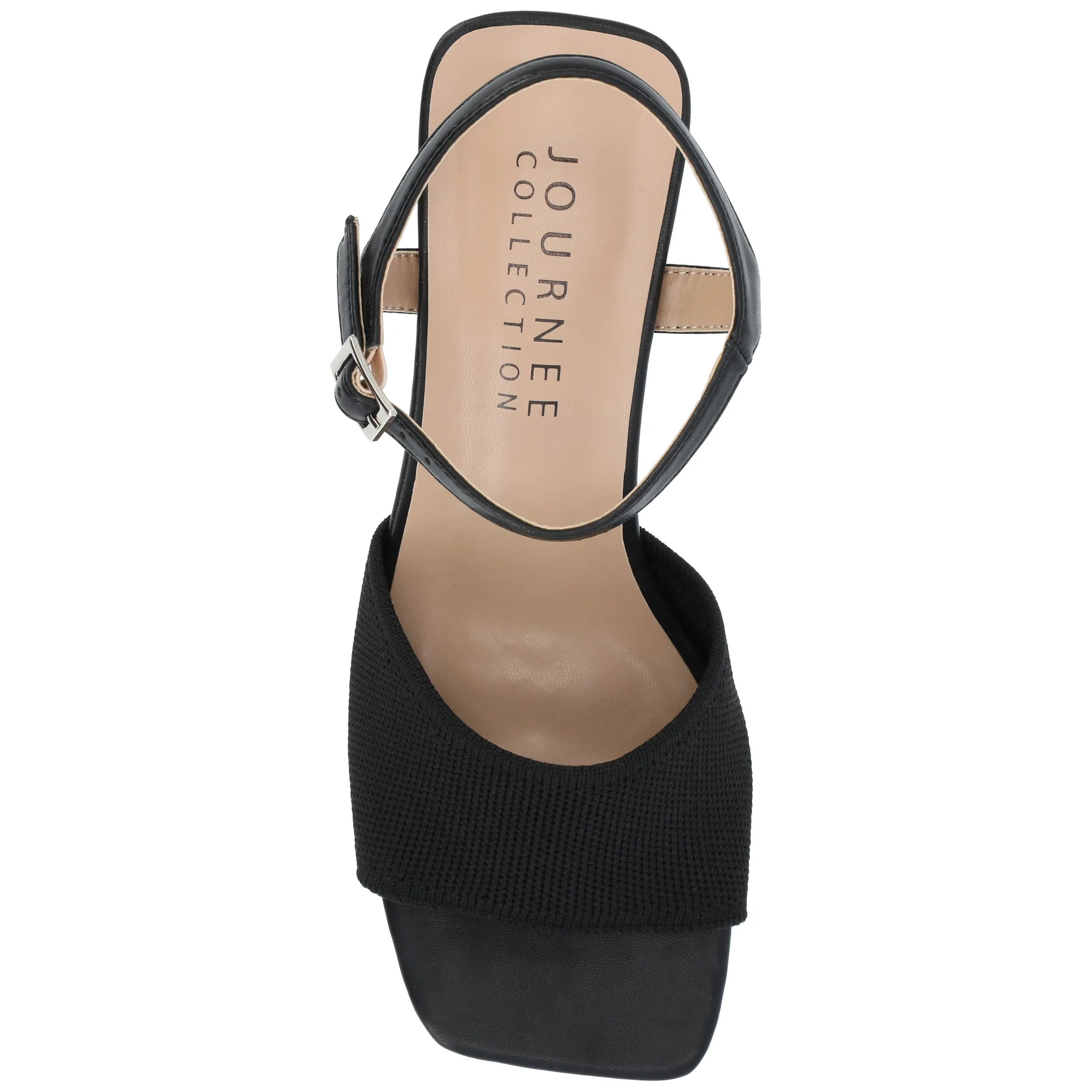 Journee Women's Medium and Wide Width Evylinn Dress Sandals