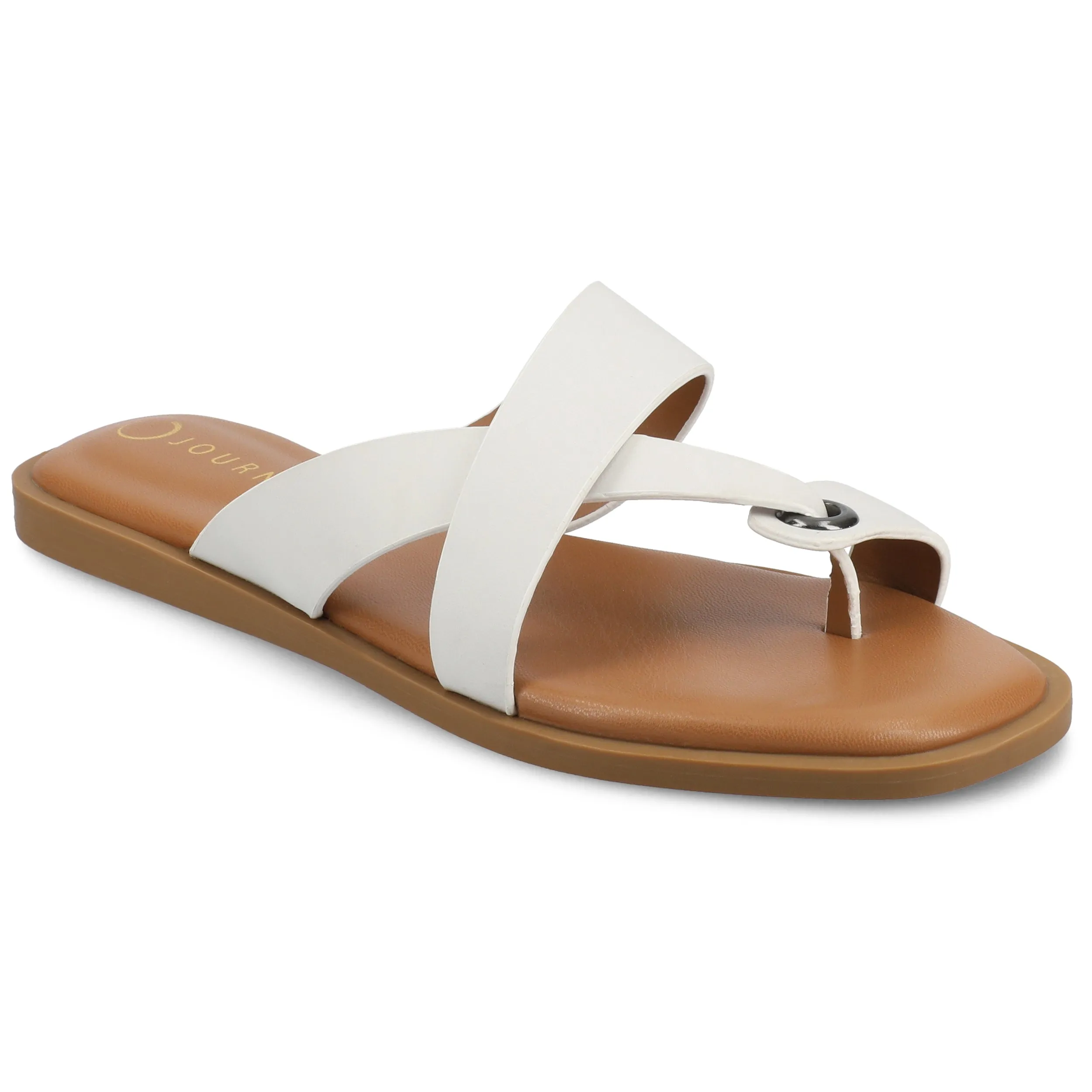 Journee Women's Prizzie Flat Sandals