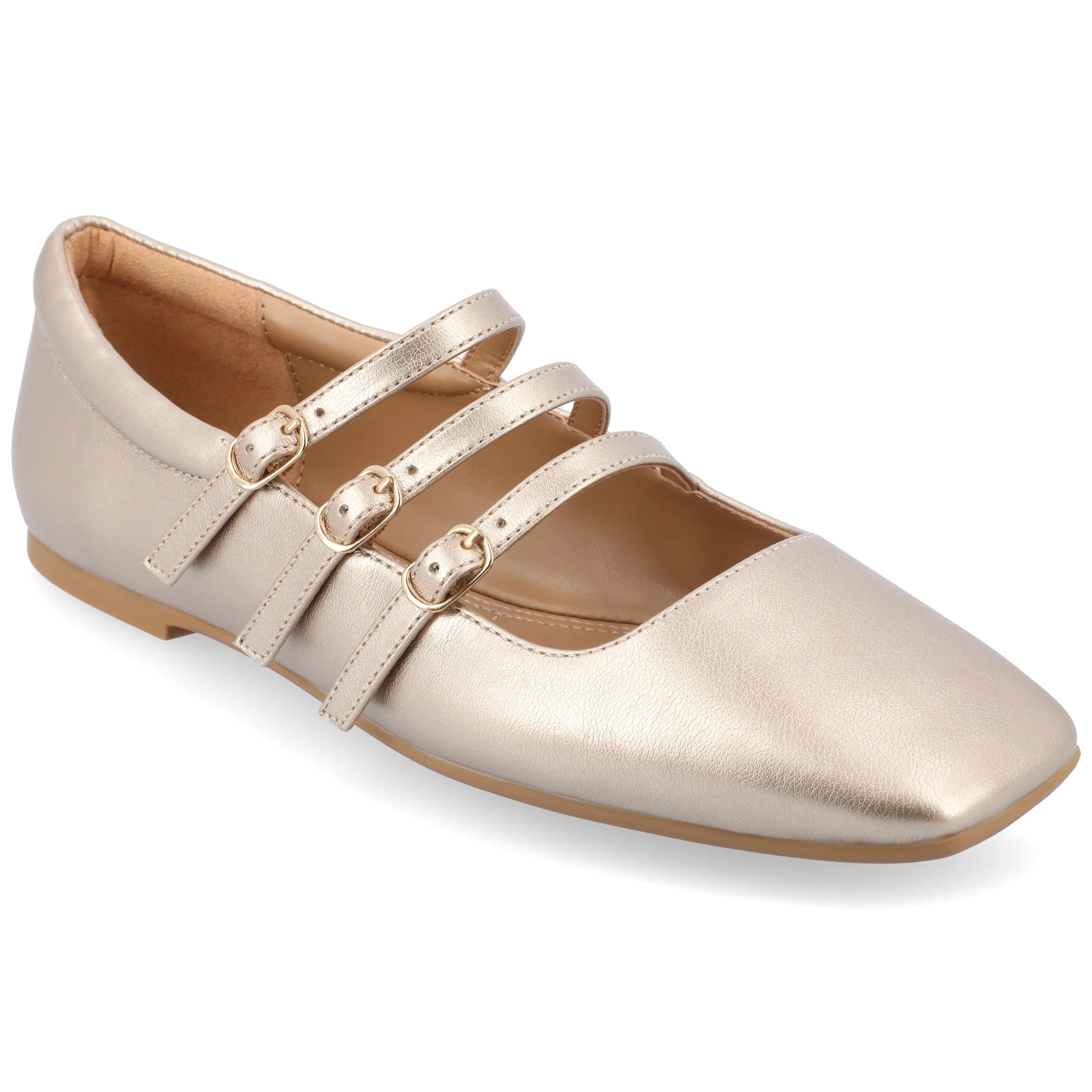 Journee Women's Tru Comfort Foam Medium and Wide Width Darlin Dress Flats