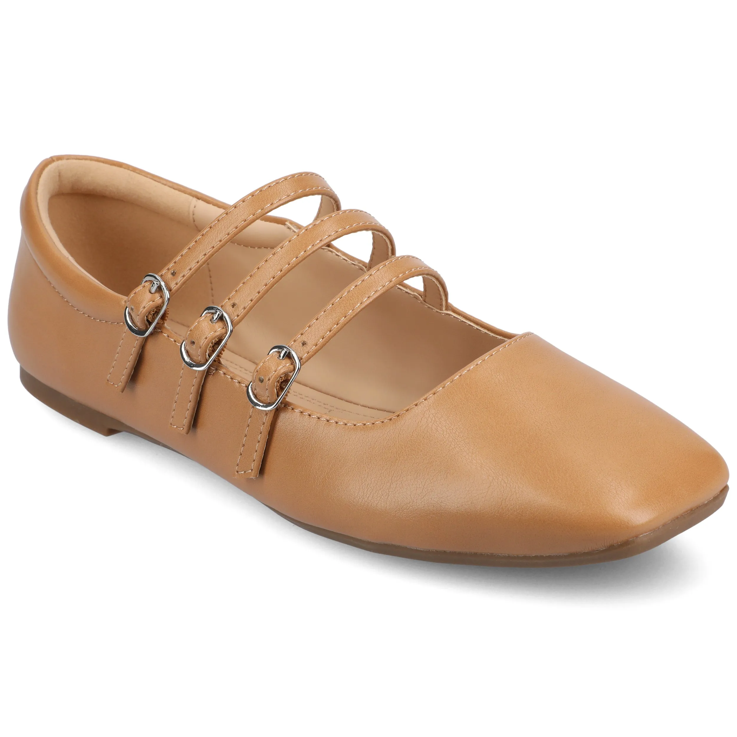 Journee Women's Tru Comfort Foam Medium and Wide Width Darlin Dress Flats