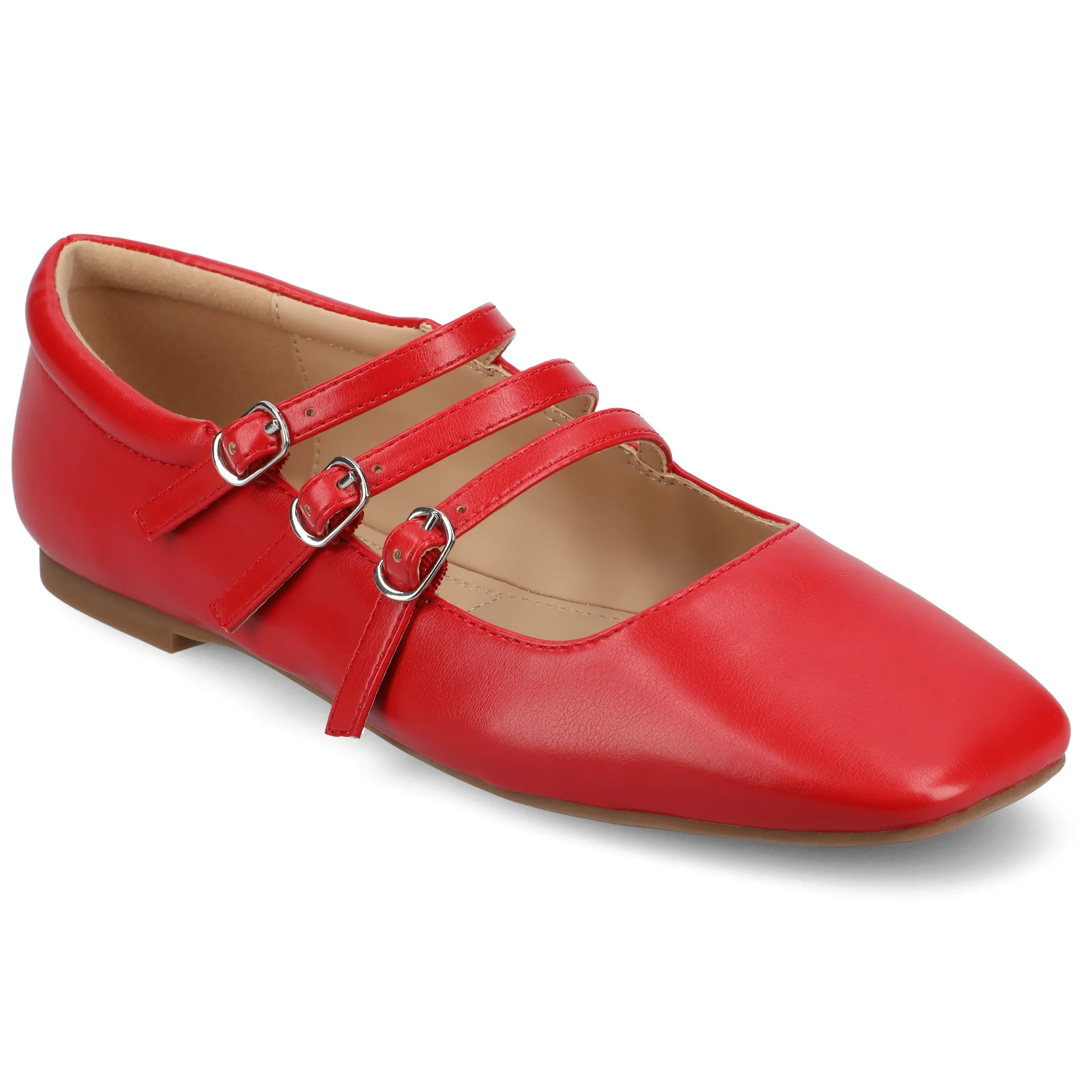 Journee Women's Tru Comfort Foam Medium and Wide Width Darlin Dress Flats