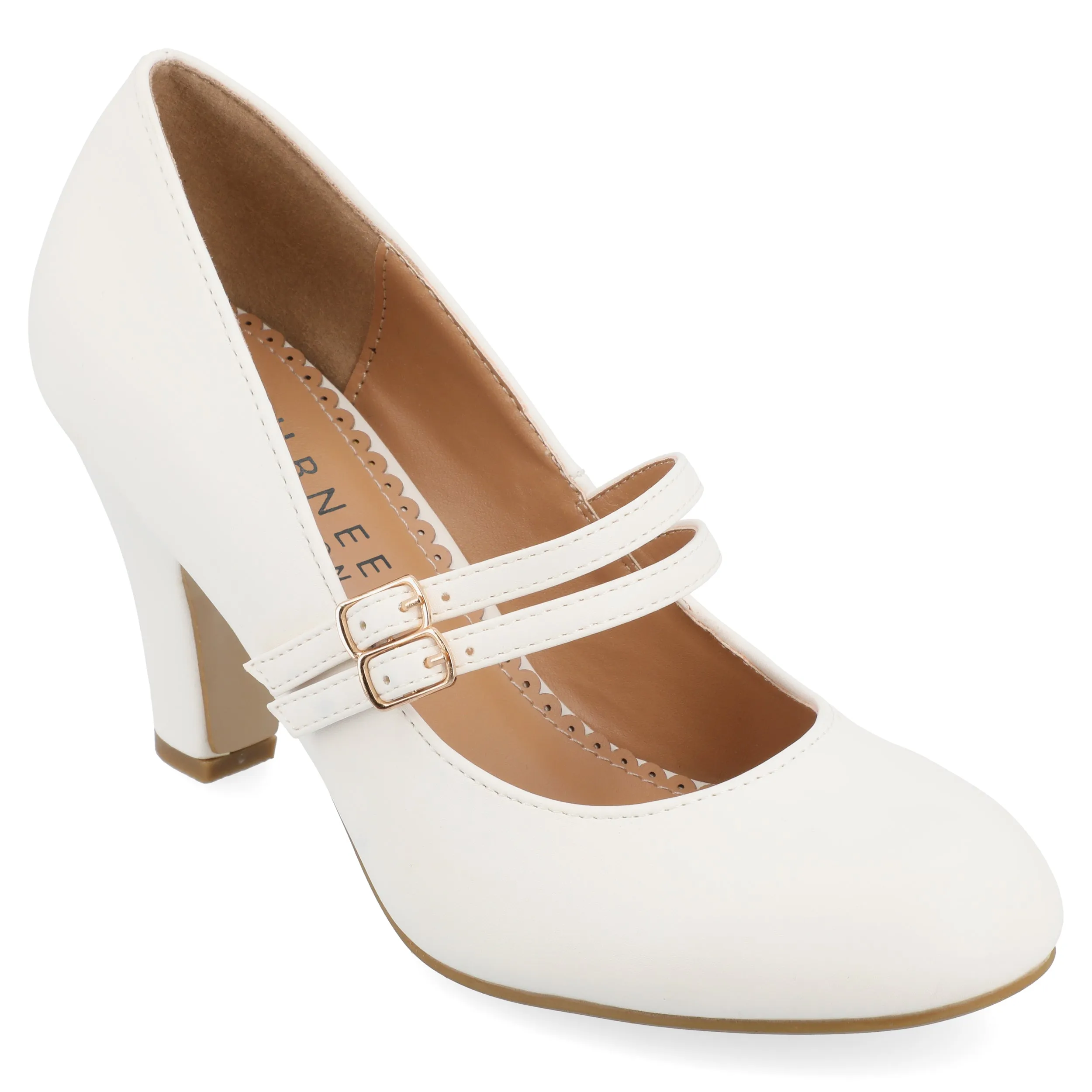 Journee Women's Wide Width Windy Pumps