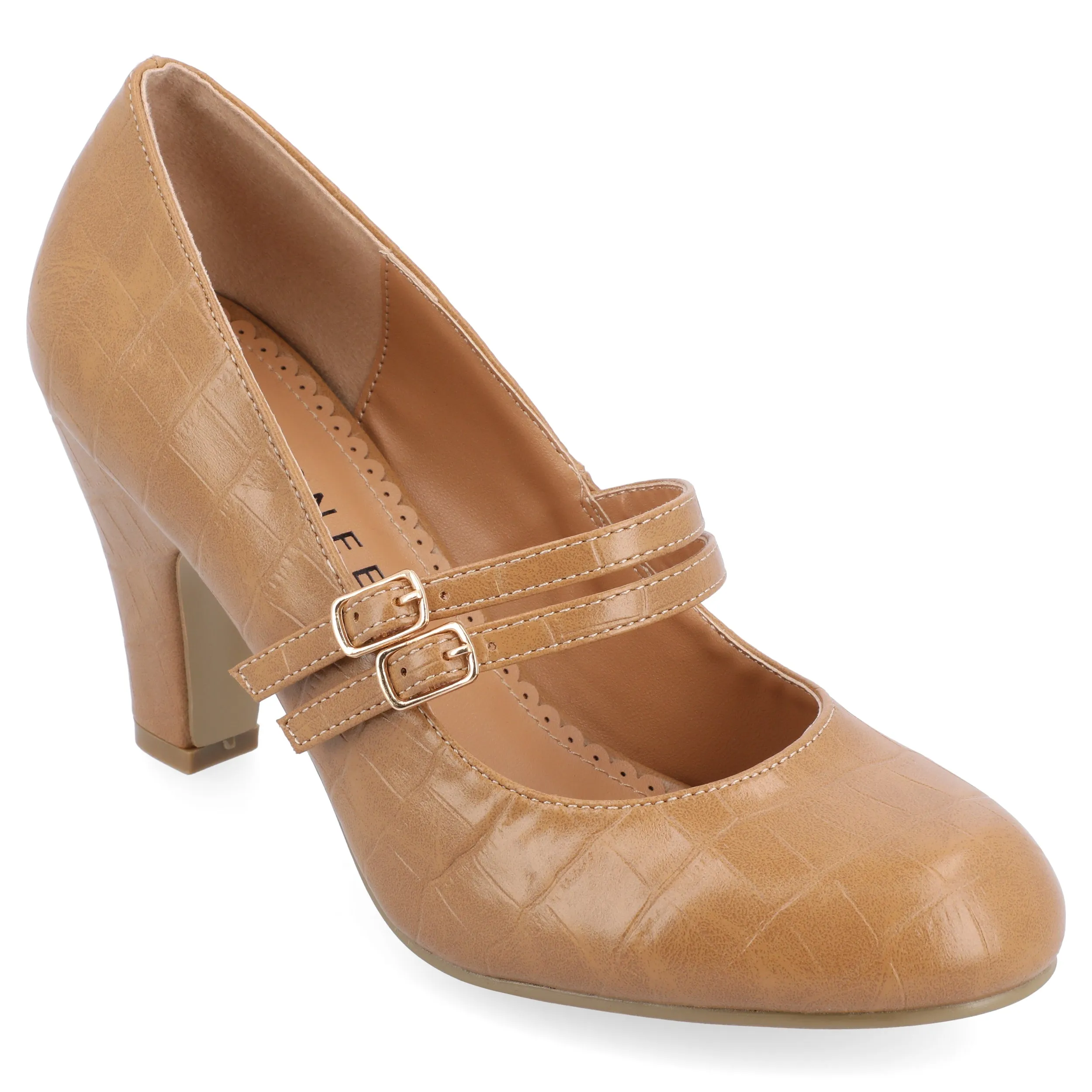 Journee Women's Wide Width Windy Pumps