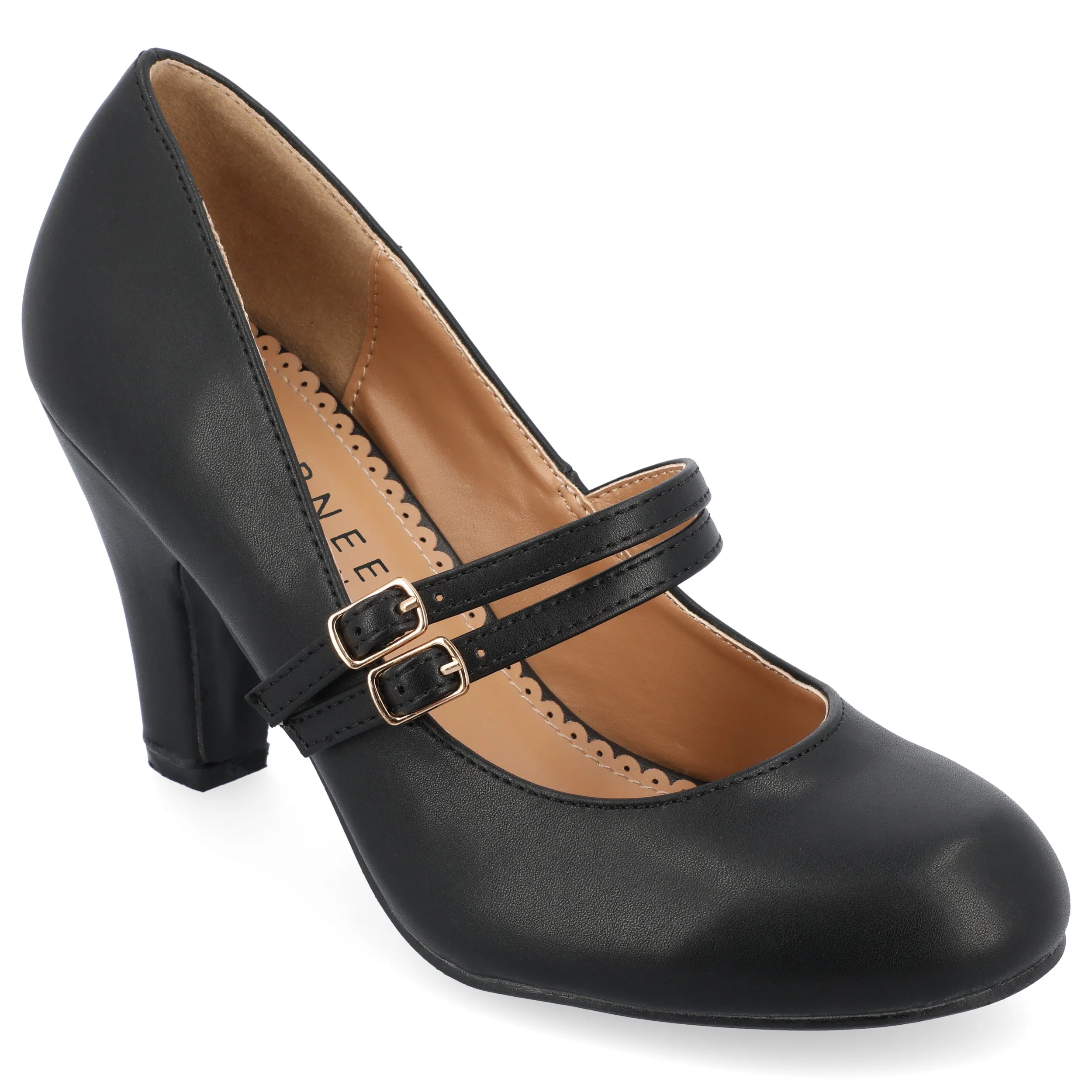 Journee Women's Wide Width Windy Pumps