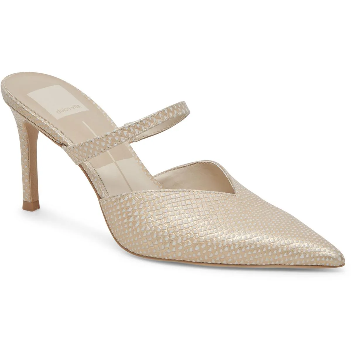 Kanika Womens Suede Pointed Toe Mules