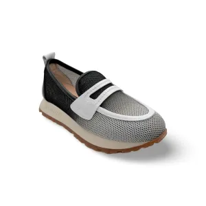 Kansas Black/Off White Sport Loafer