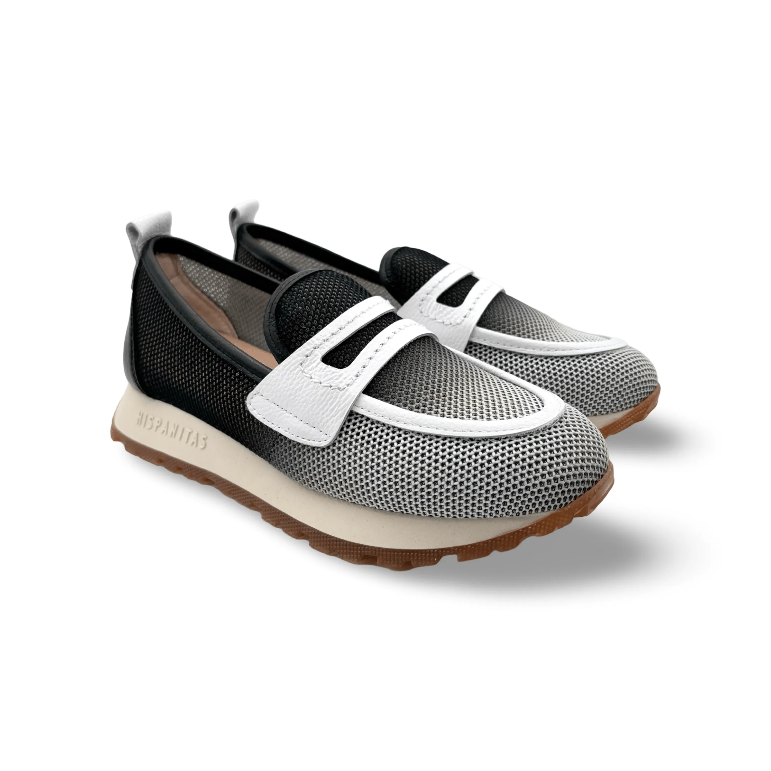 Kansas Black/Off White Sport Loafer