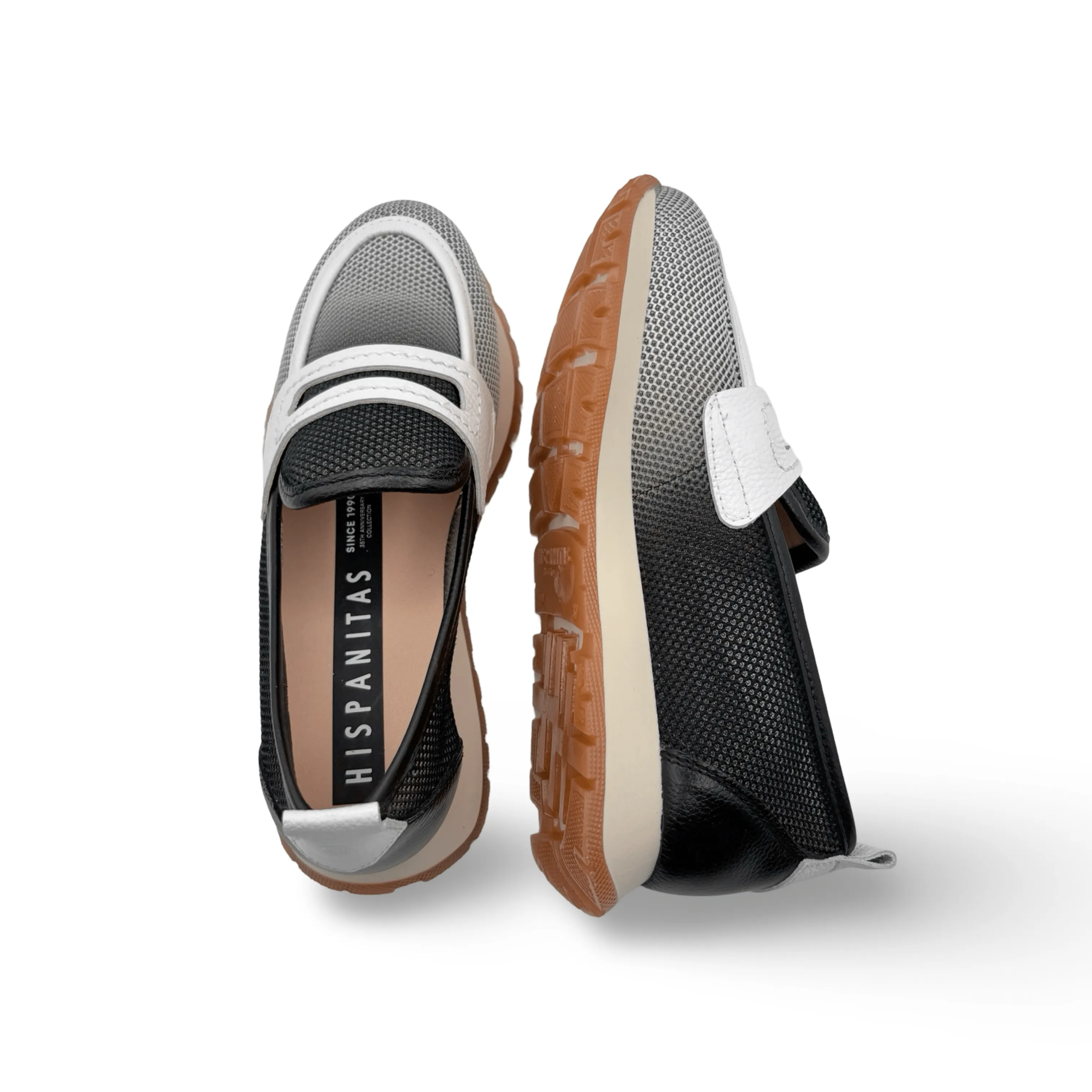 Kansas Black/Off White Sport Loafer
