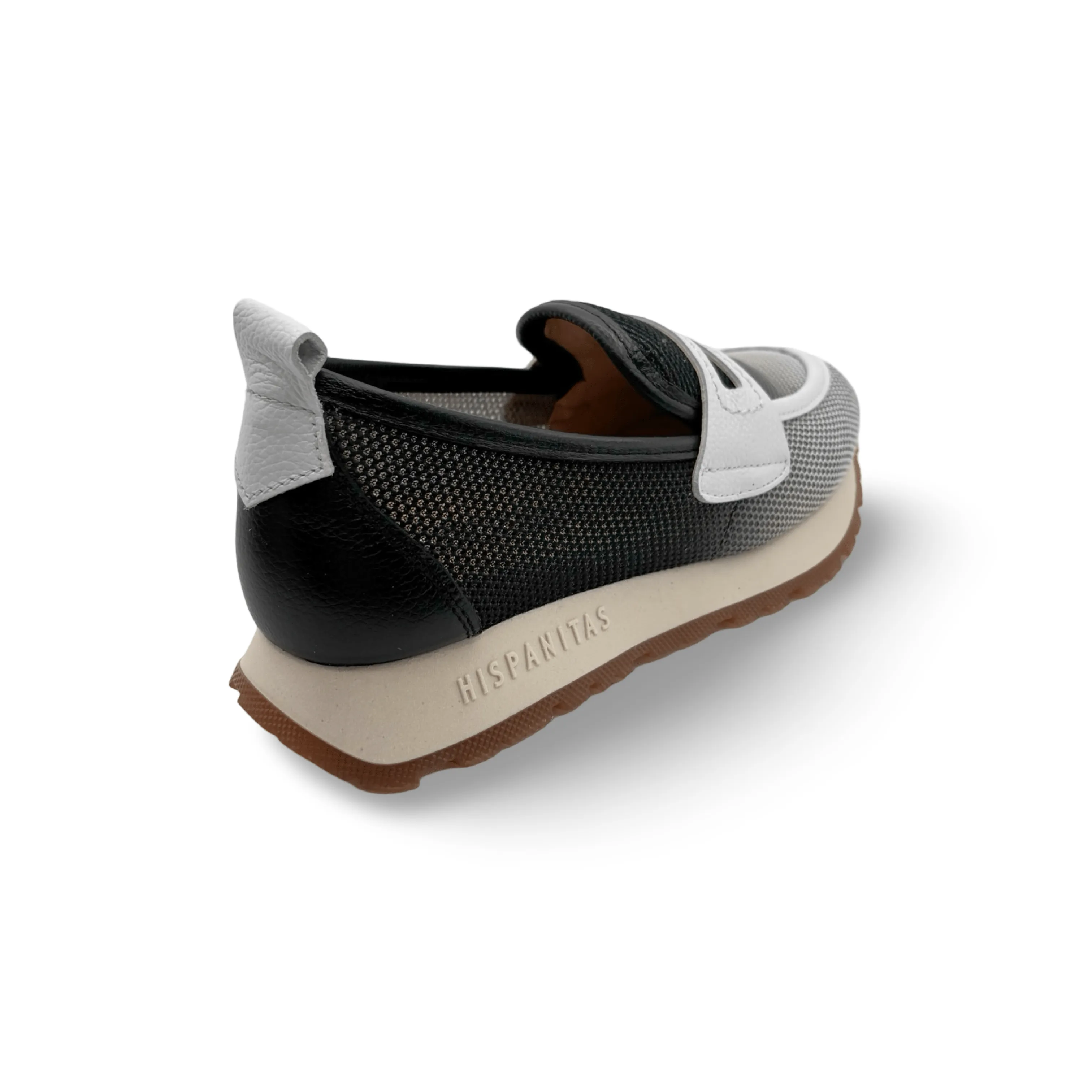 Kansas Black/Off White Sport Loafer