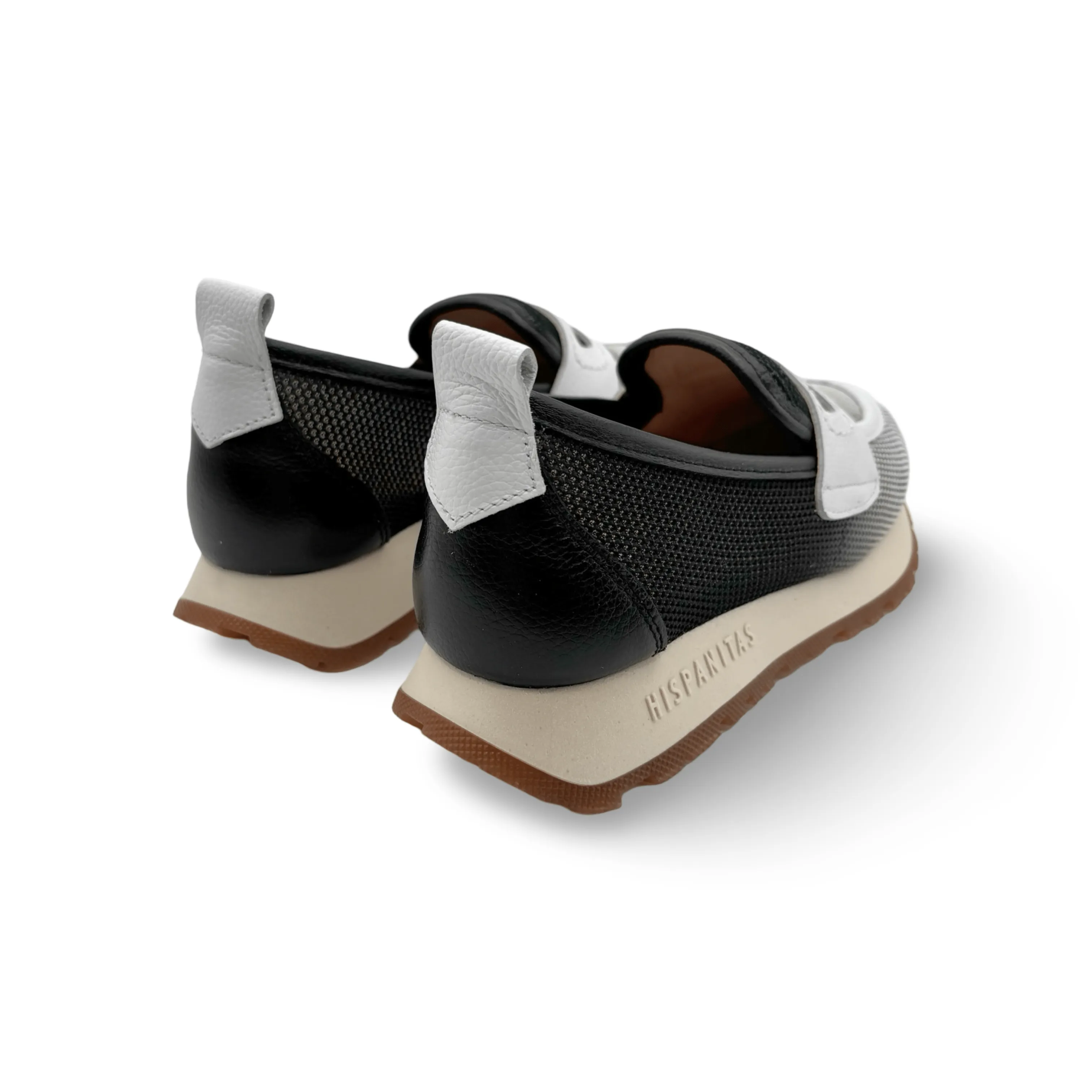 Kansas Black/Off White Sport Loafer