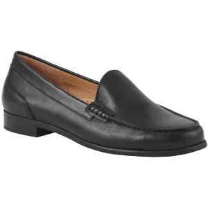 Katie Womens Padded Insole Block Heel Loafers