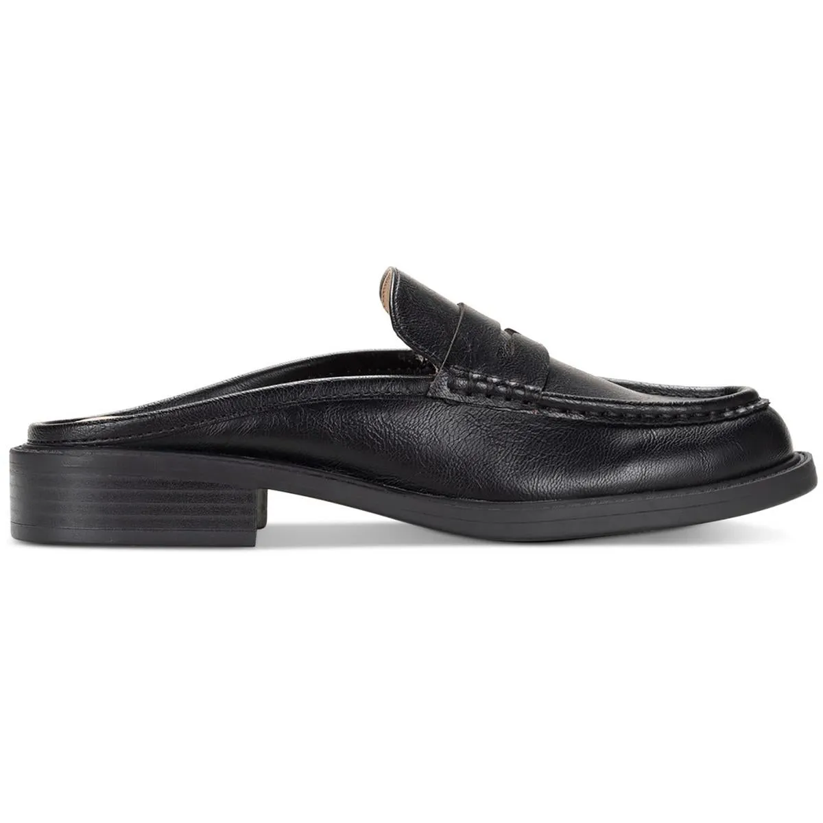Katyaaa Womens Solid Faux Leather Loafers