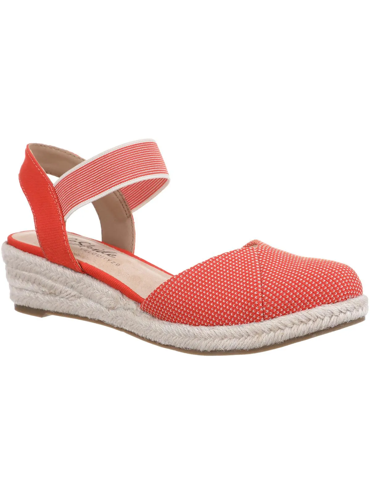 Kimmie Womens Ankle Strap Closed Toe Wedge Sandals