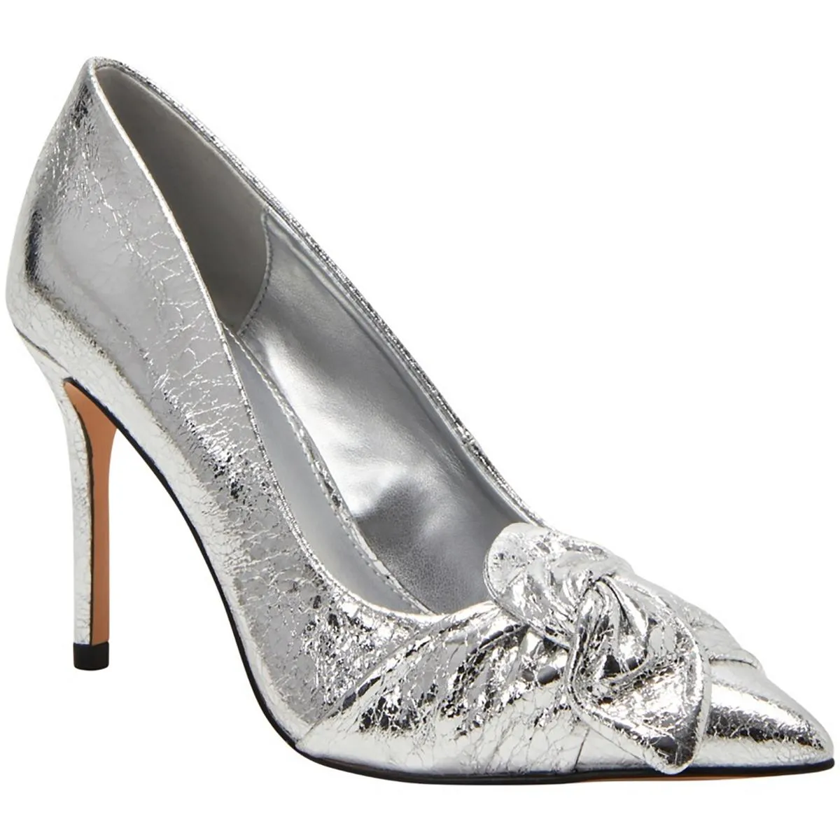 KP297 Womens Bow Man Made Pumps