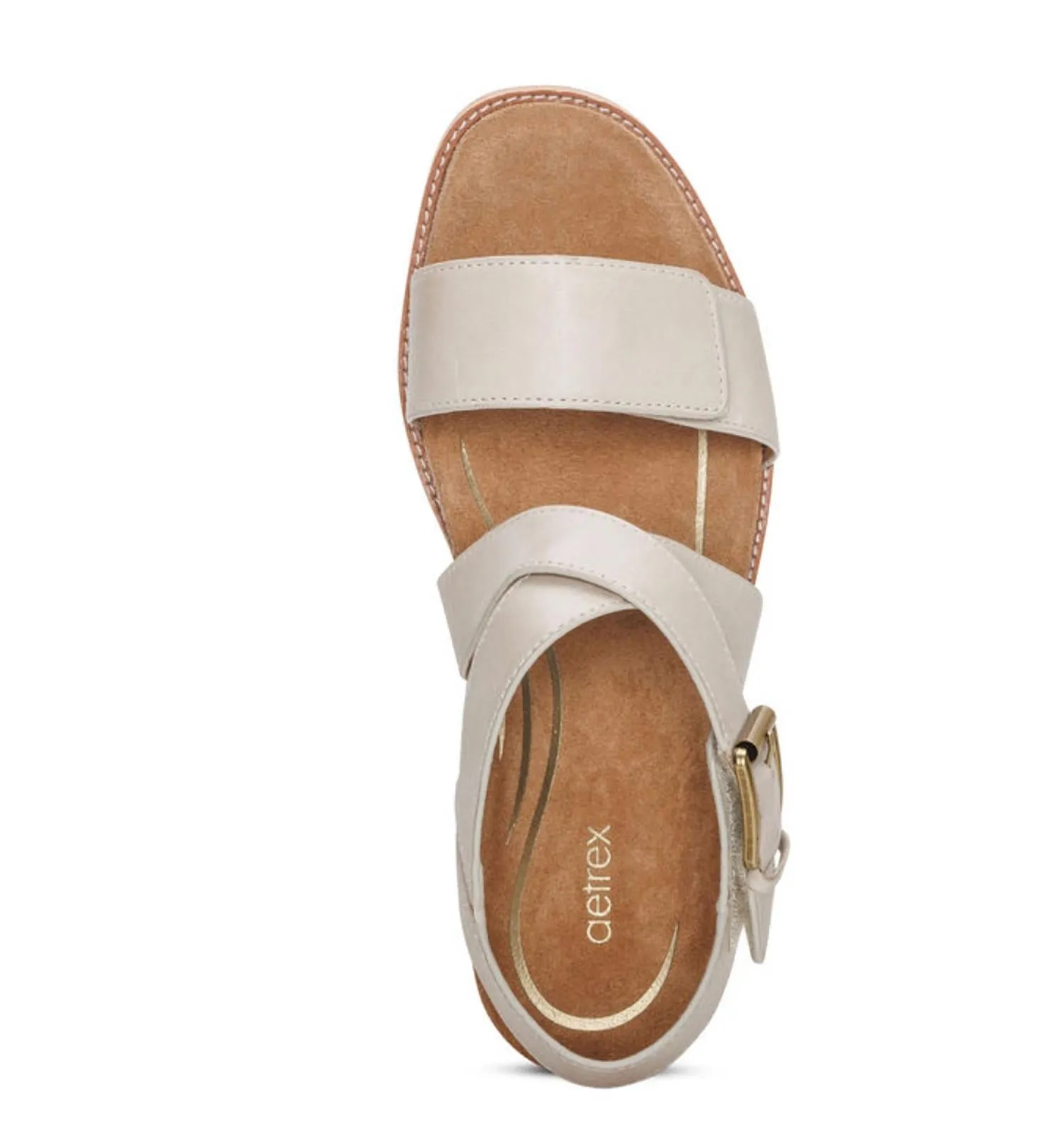 Kristin Sandal In Ivory