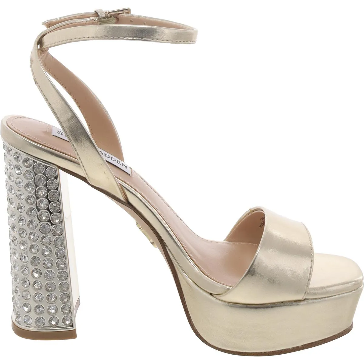 Lasher Womens Metallic Embellished Heels
