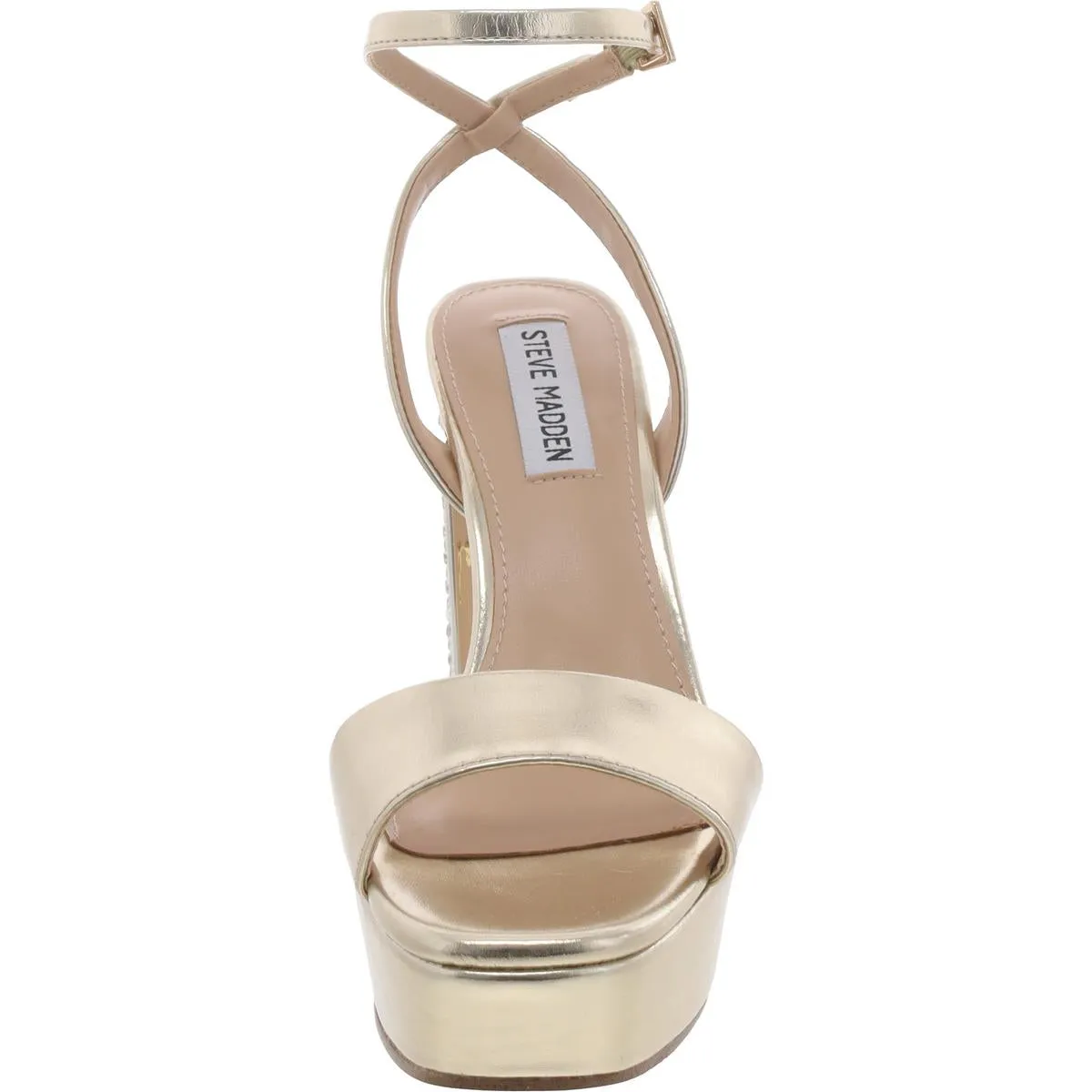 Lasher Womens Metallic Embellished Heels