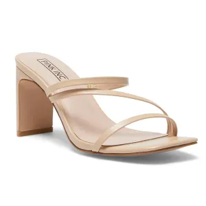 Latin Heel in Nude Smooth
