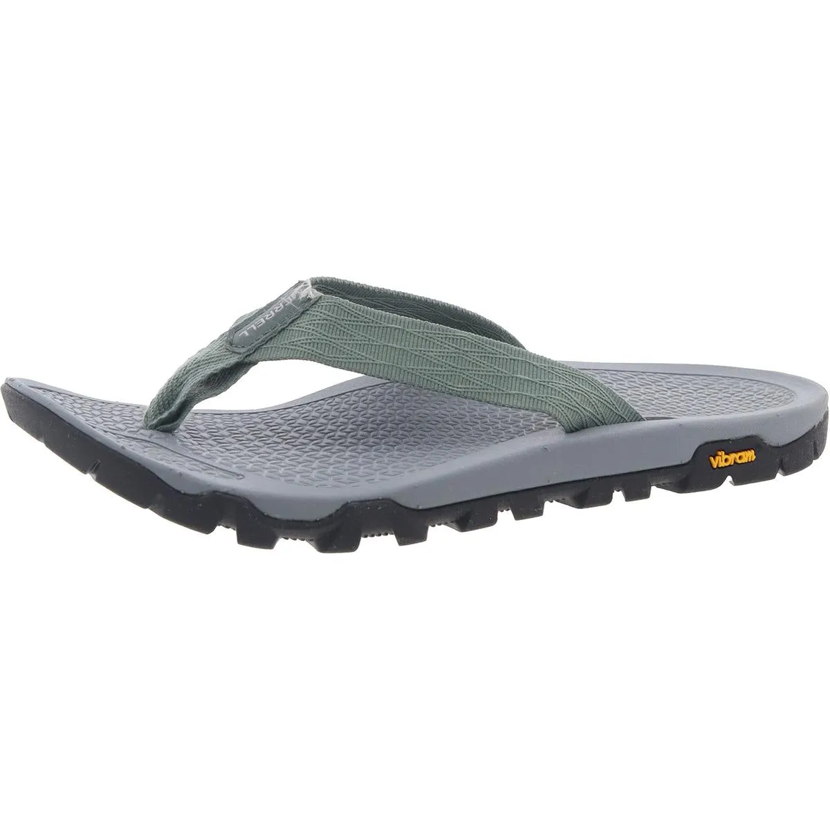 Laurel Womens Padded Insole Woven Flip-Flops