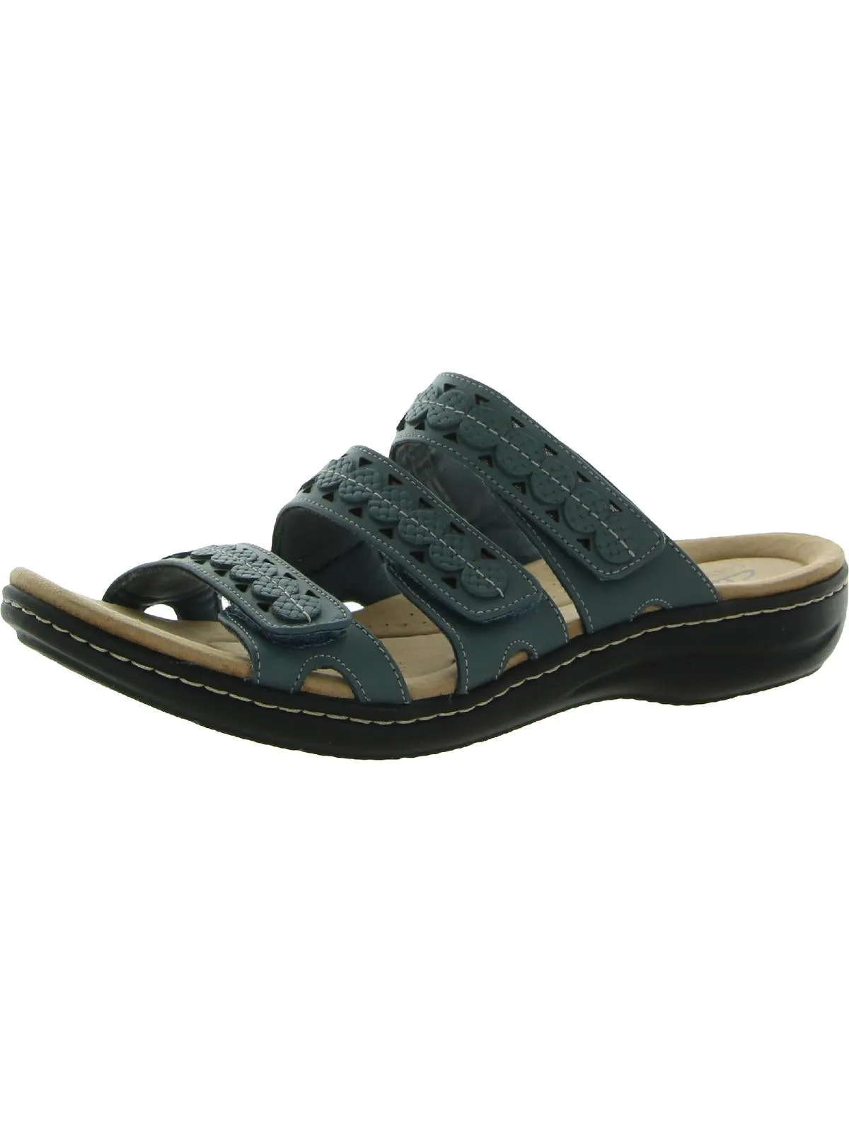 Laurieann Cove Womens Braided Adjustable Slide Sandals