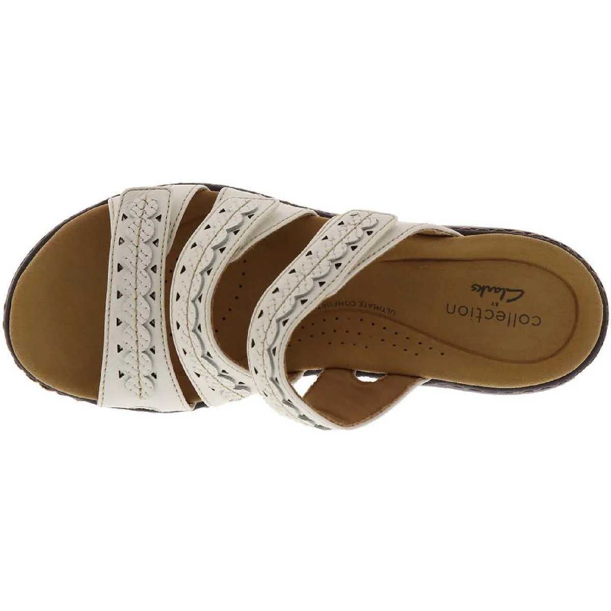 Laurieann Cove Womens Braided Adjustable Slide Sandals