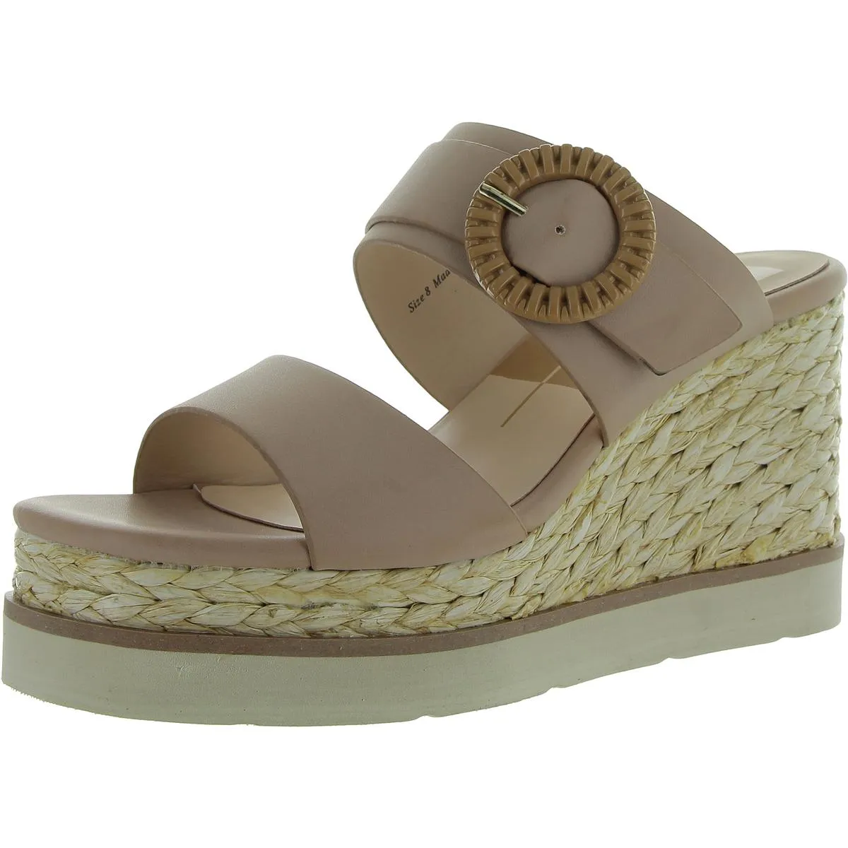 Lauryn Womens Platform Slip On Wedge Sandals