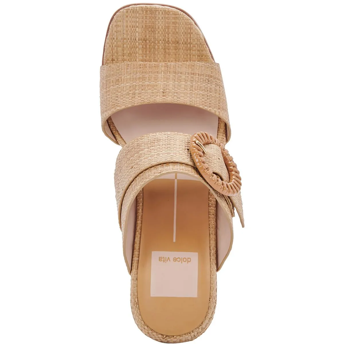 Lauryn Womens Platform Slip On Wedge Sandals