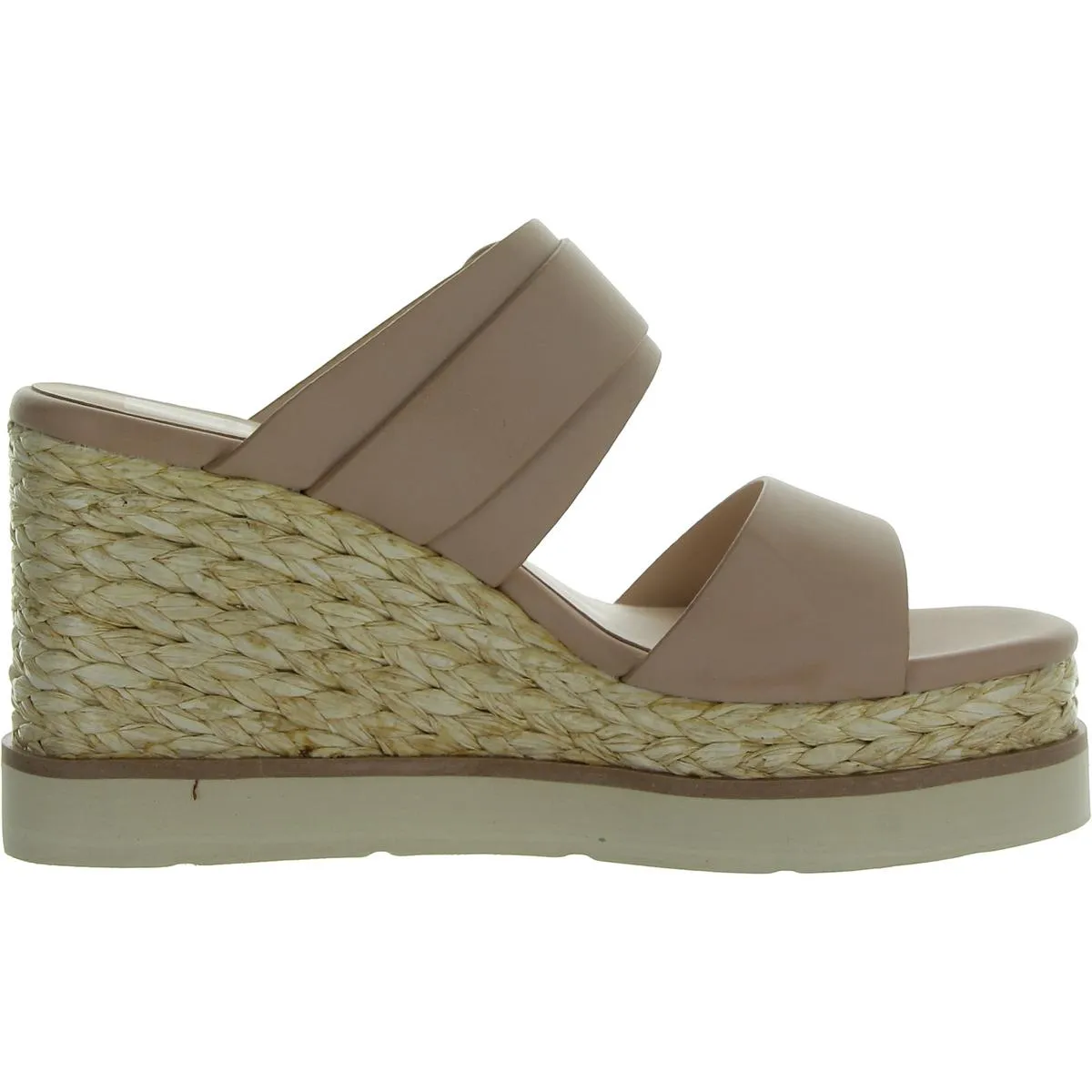 Lauryn Womens Platform Slip On Wedge Sandals