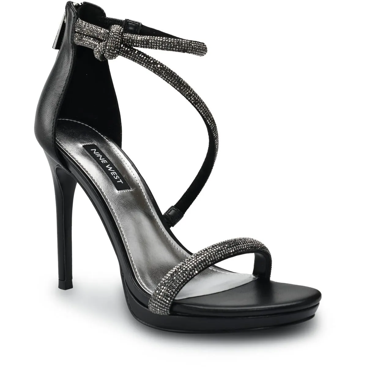 Lavern 9 Womens Faux Leather Strappy Heels