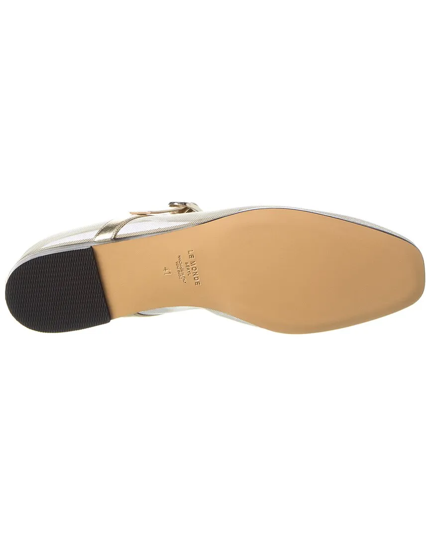 Le Monde Beryl Mesh & Leather Mary Jane