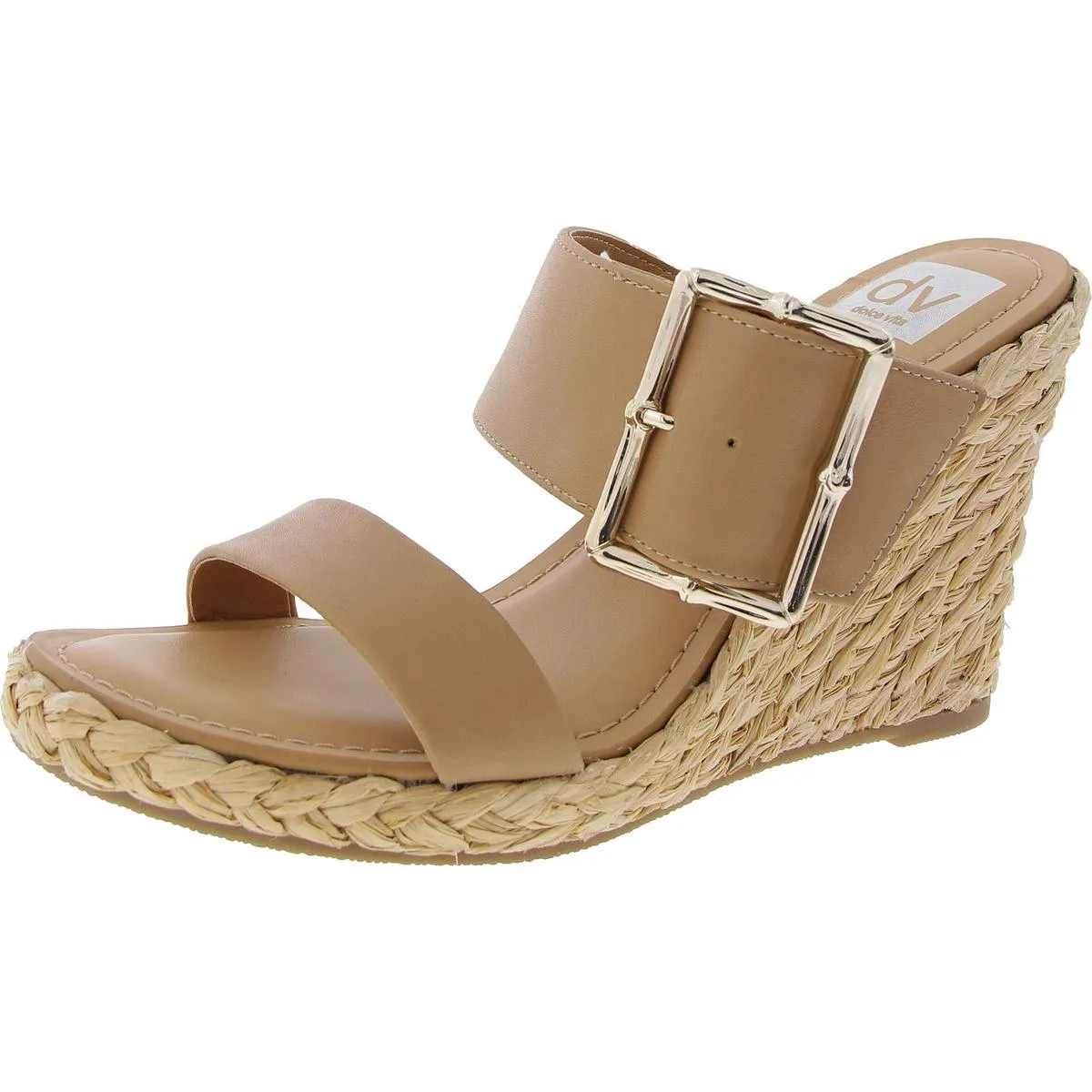 Lee Lee Womens Faux Suede Espadrilles Platform Sandals