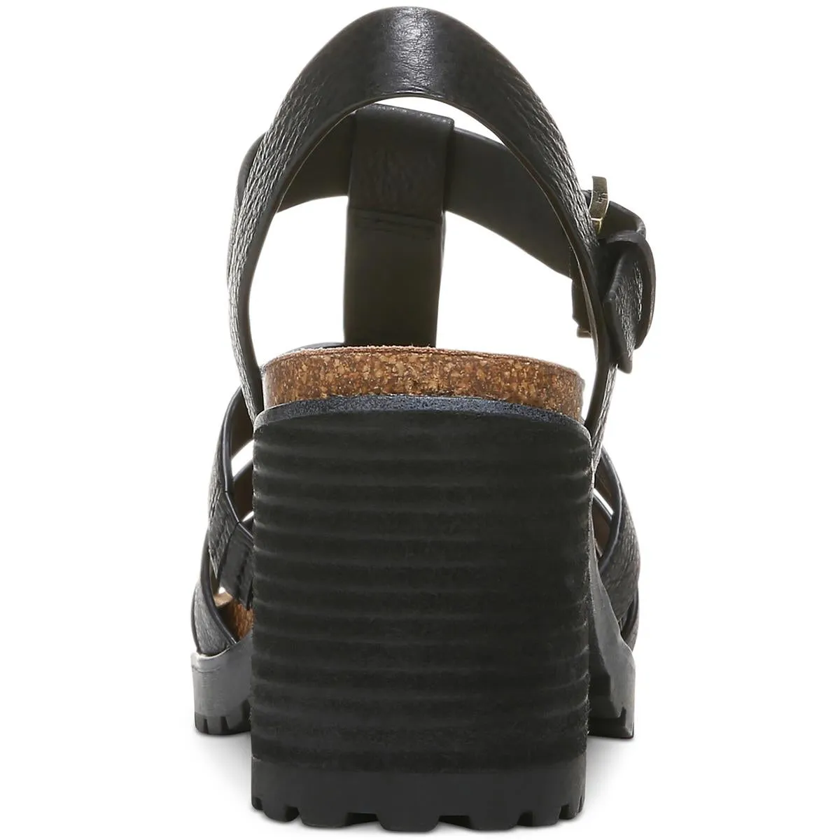 Leena Womens Faux Leather Ankle Strap Strappy Sandals