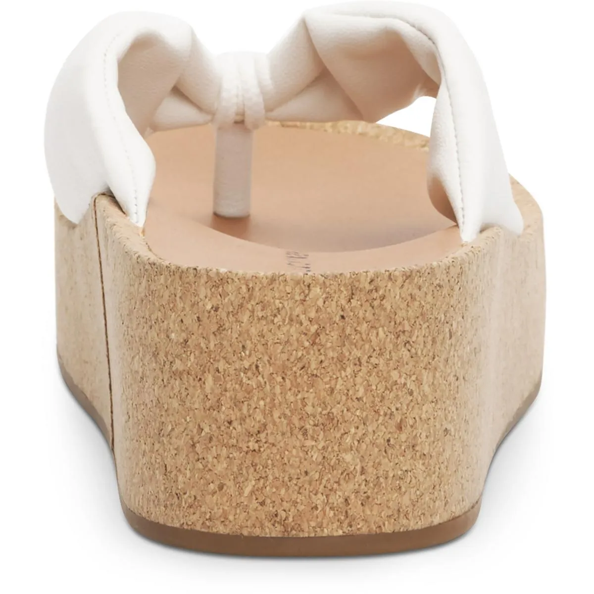 Lellina  Womens Leather Flatform Platform Sandals