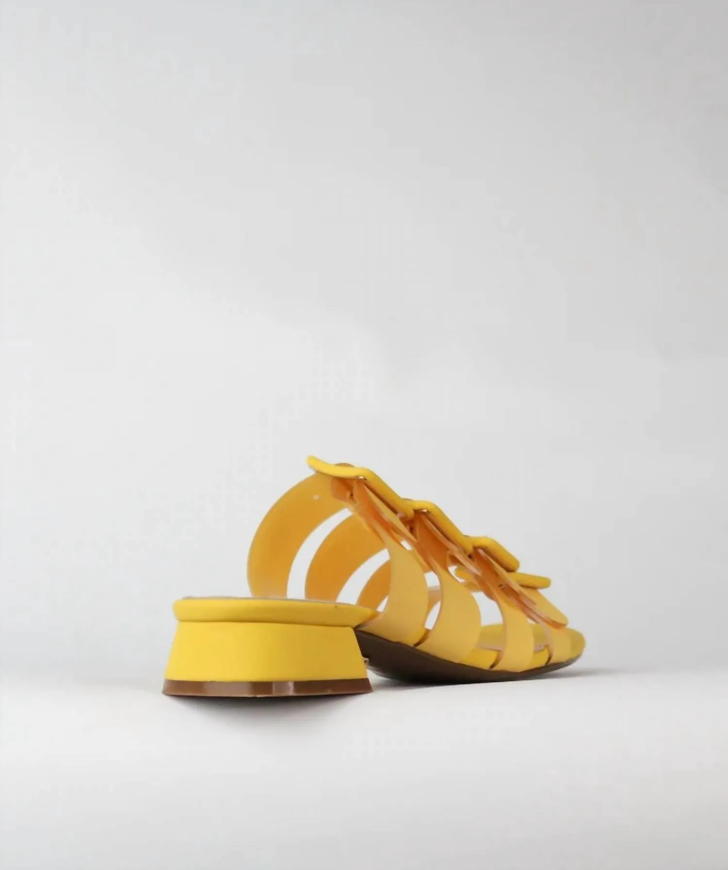 Lexington Slide Sandal In Yellow