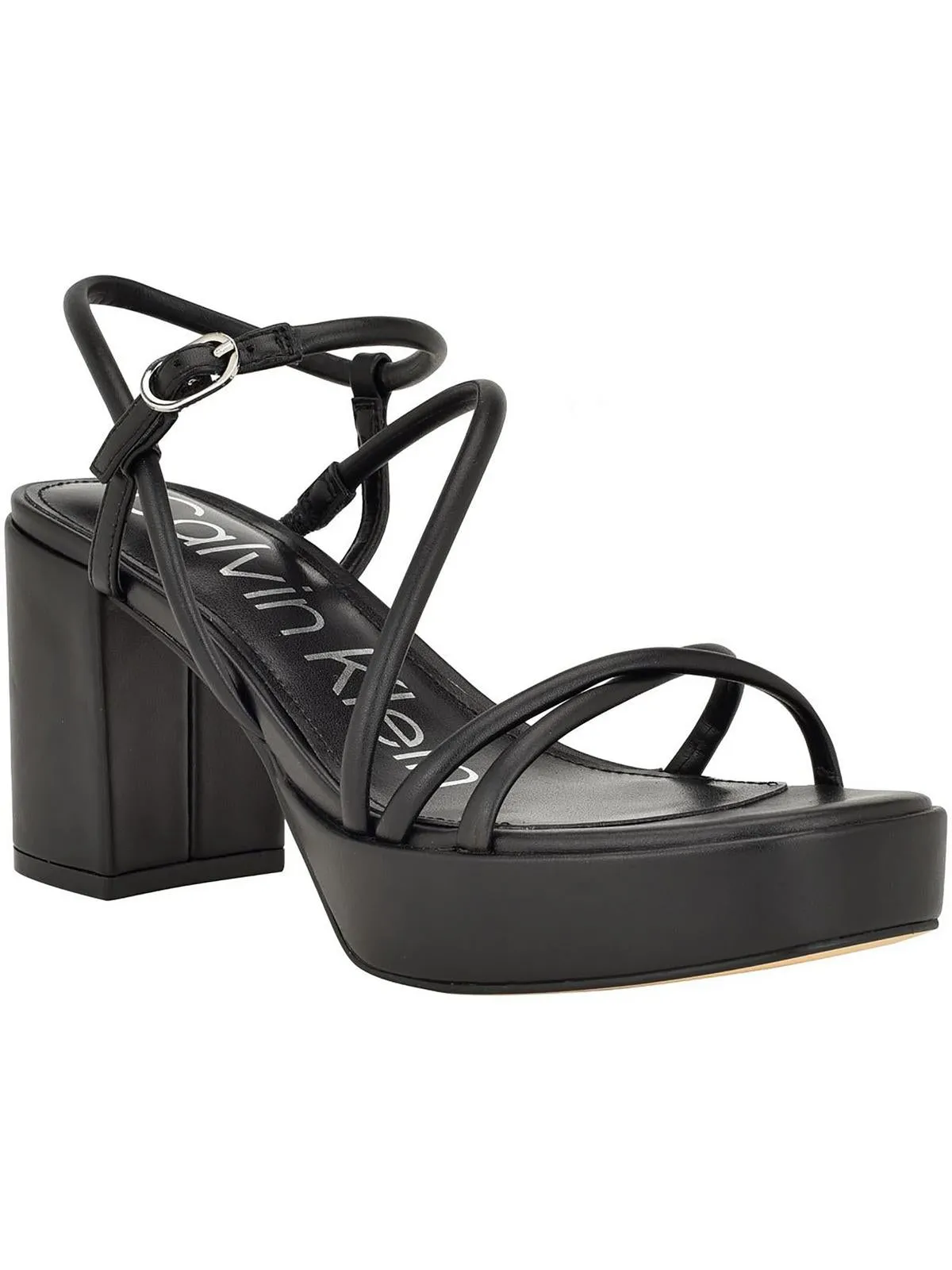 Lilana Womens Block Heel Heels