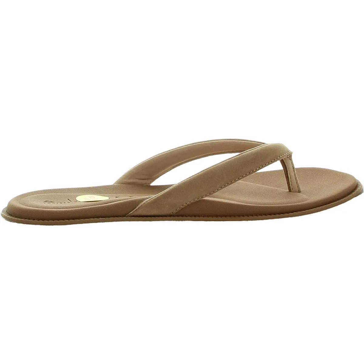 Lofty Lux Womens Leather Thong Flip-Flops