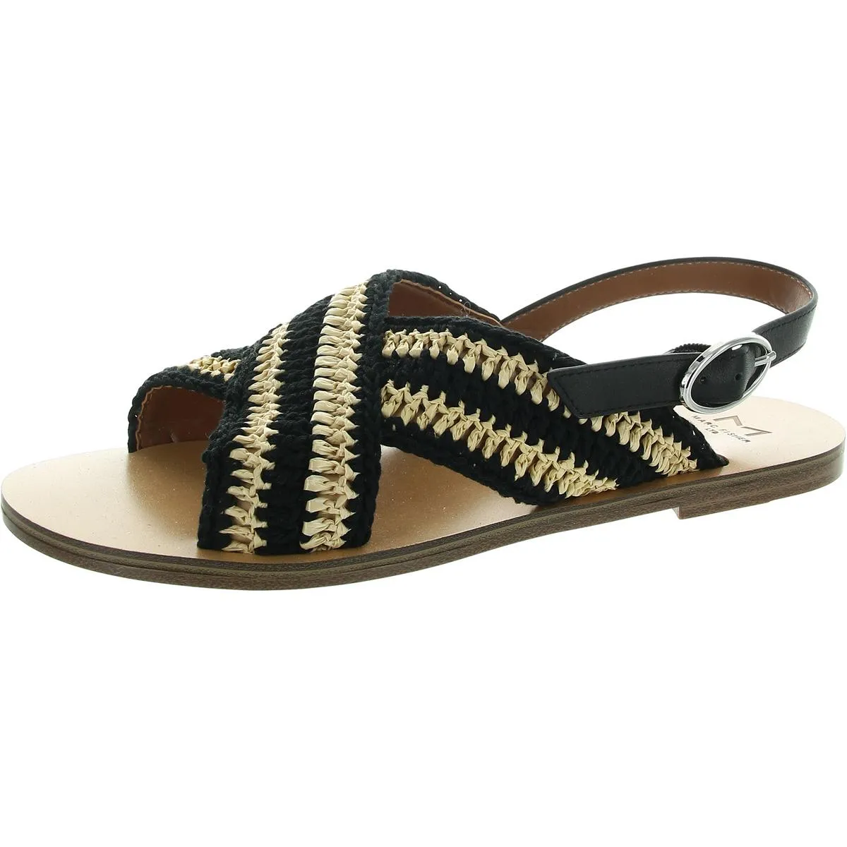 Lonnie Womens Adjustable Flat Ankle Strap