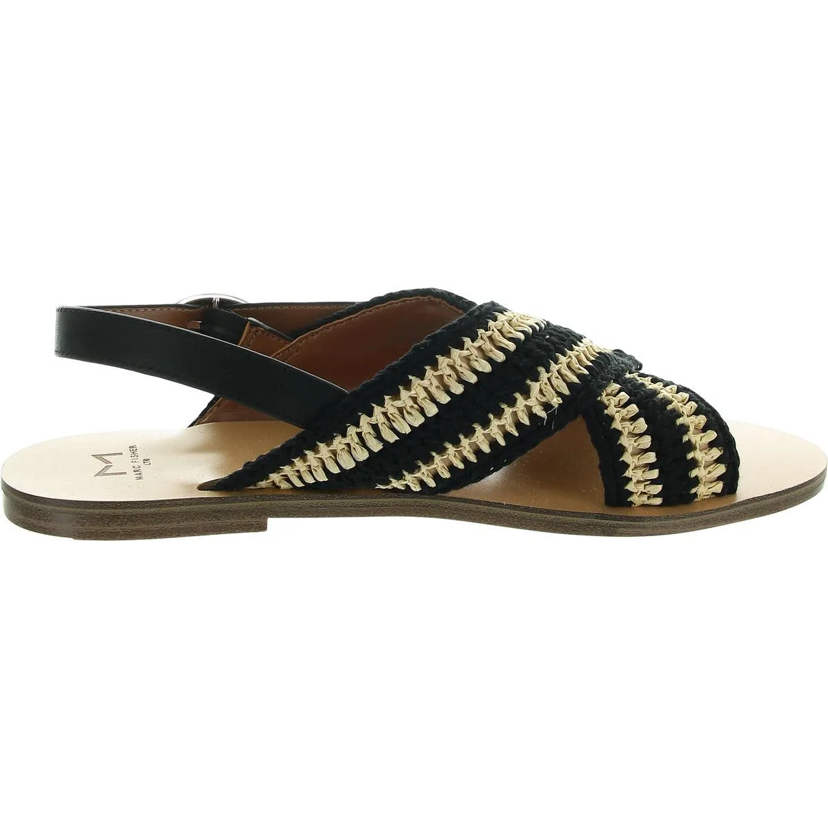 Lonnie Womens Adjustable Flat Ankle Strap