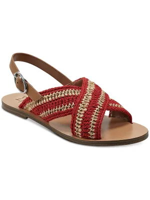 Lonnie Womens Adjustable Flat Ankle Strap
