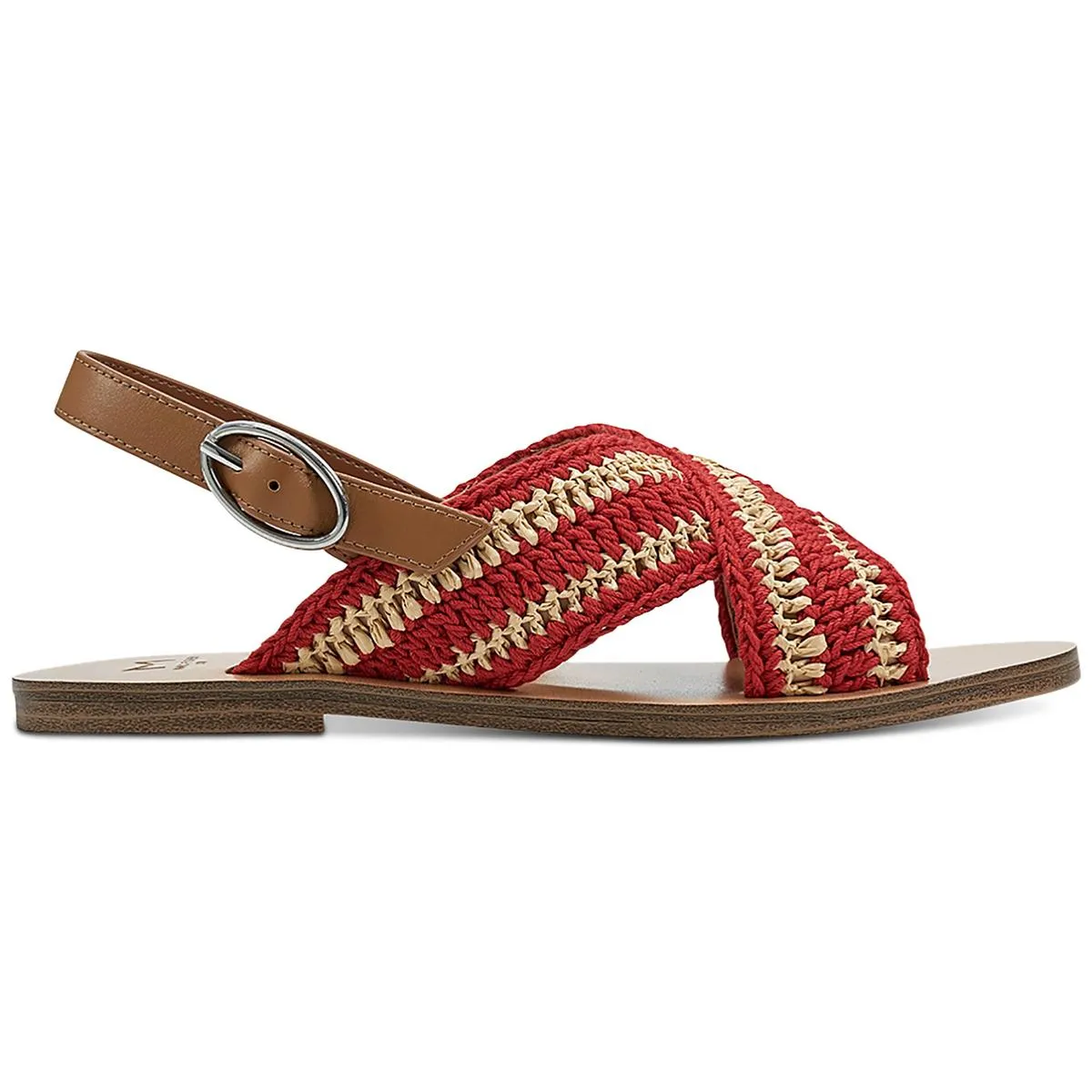 Lonnie Womens Adjustable Flat Ankle Strap