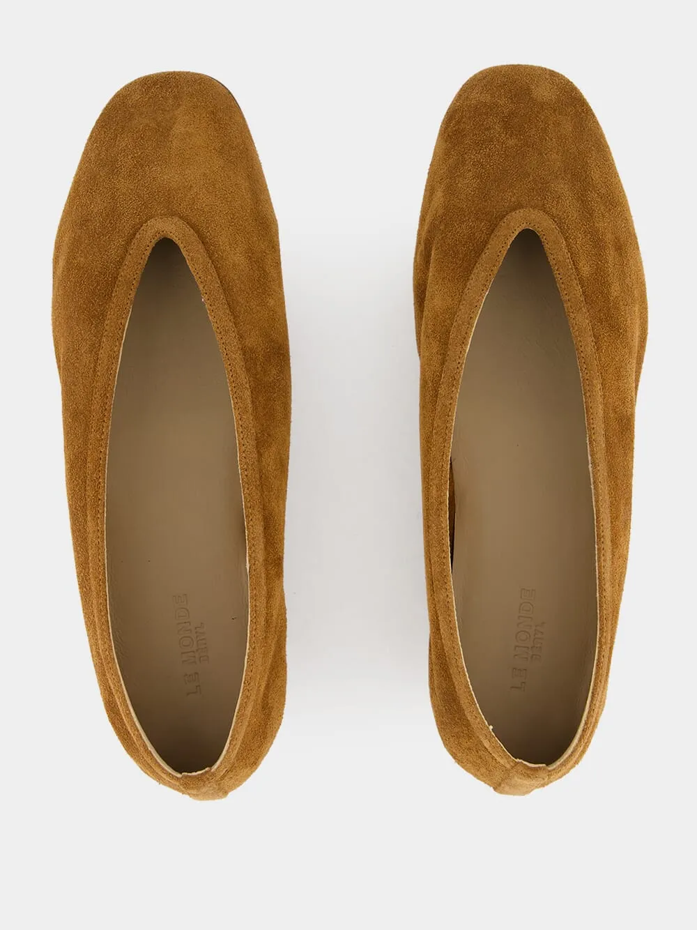 Luna Slipper in Taupe Suede