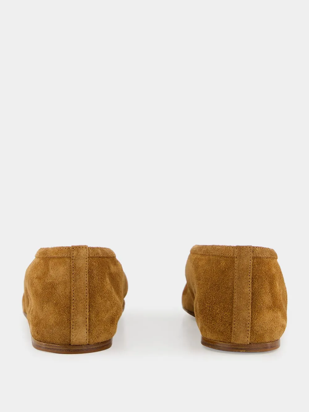 Luna Slipper in Taupe Suede