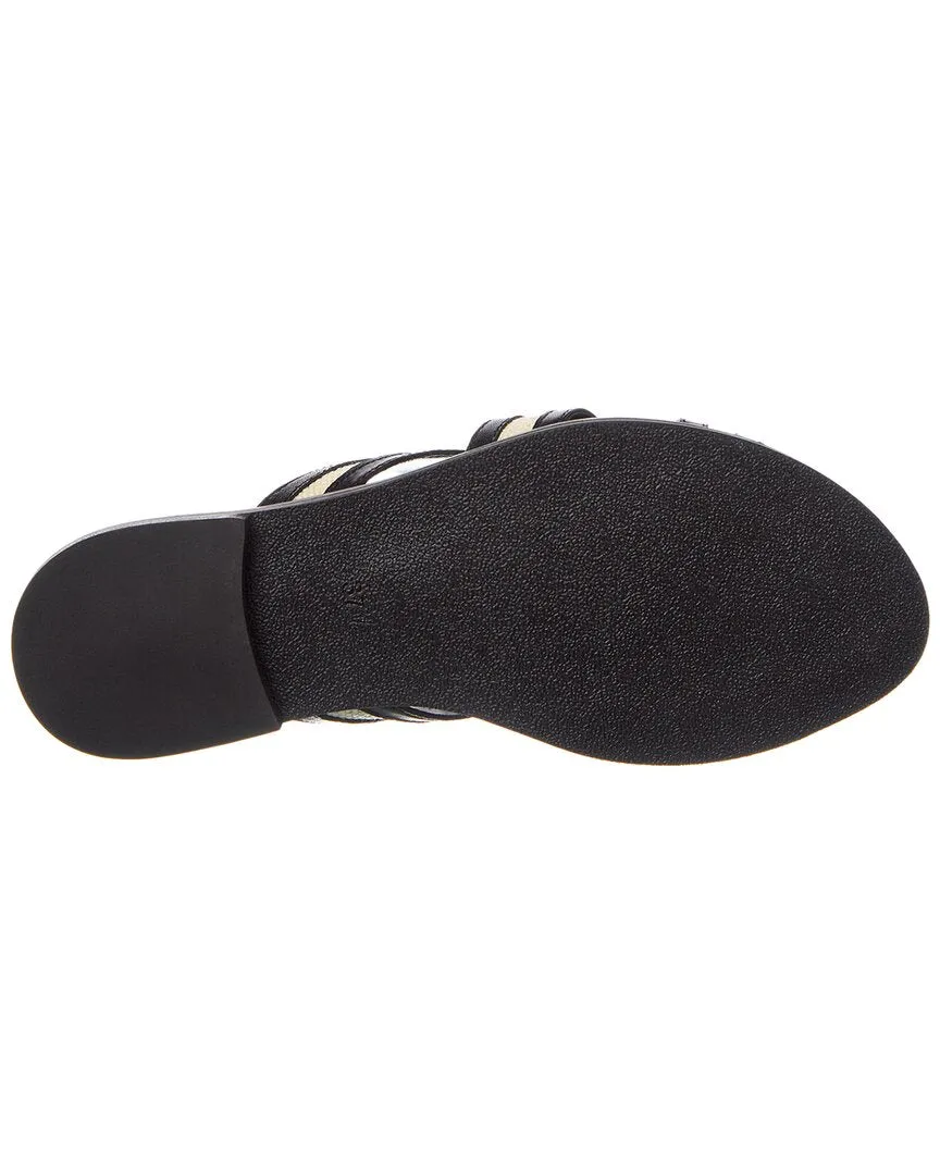 M by Bruno Magli Preta Leather Sandal