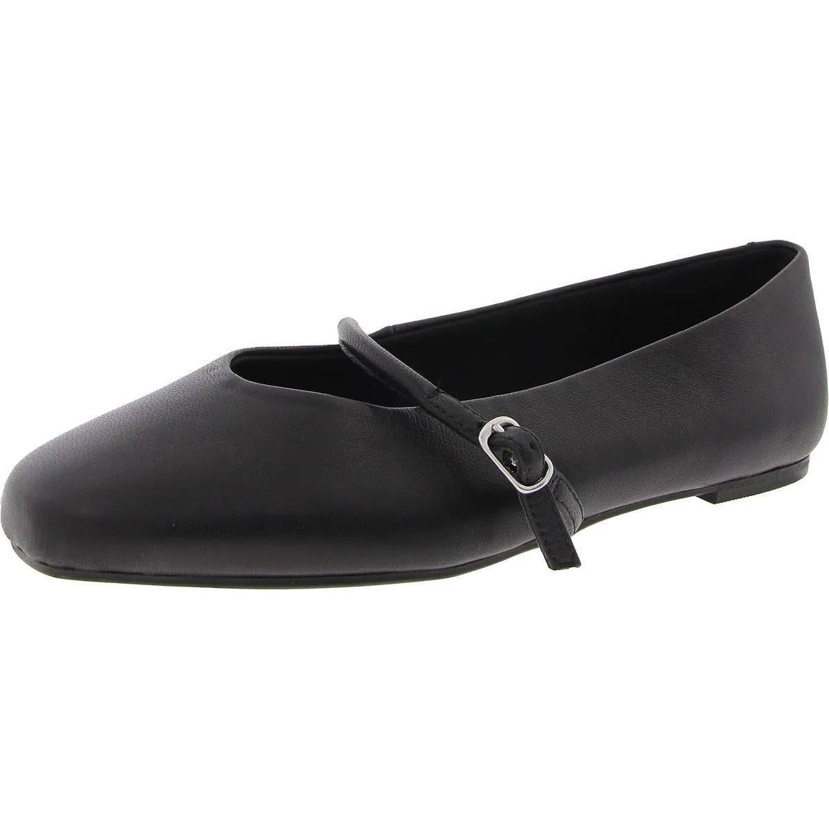 MAGONLIA Womens Adjustable Leather Mary Janes