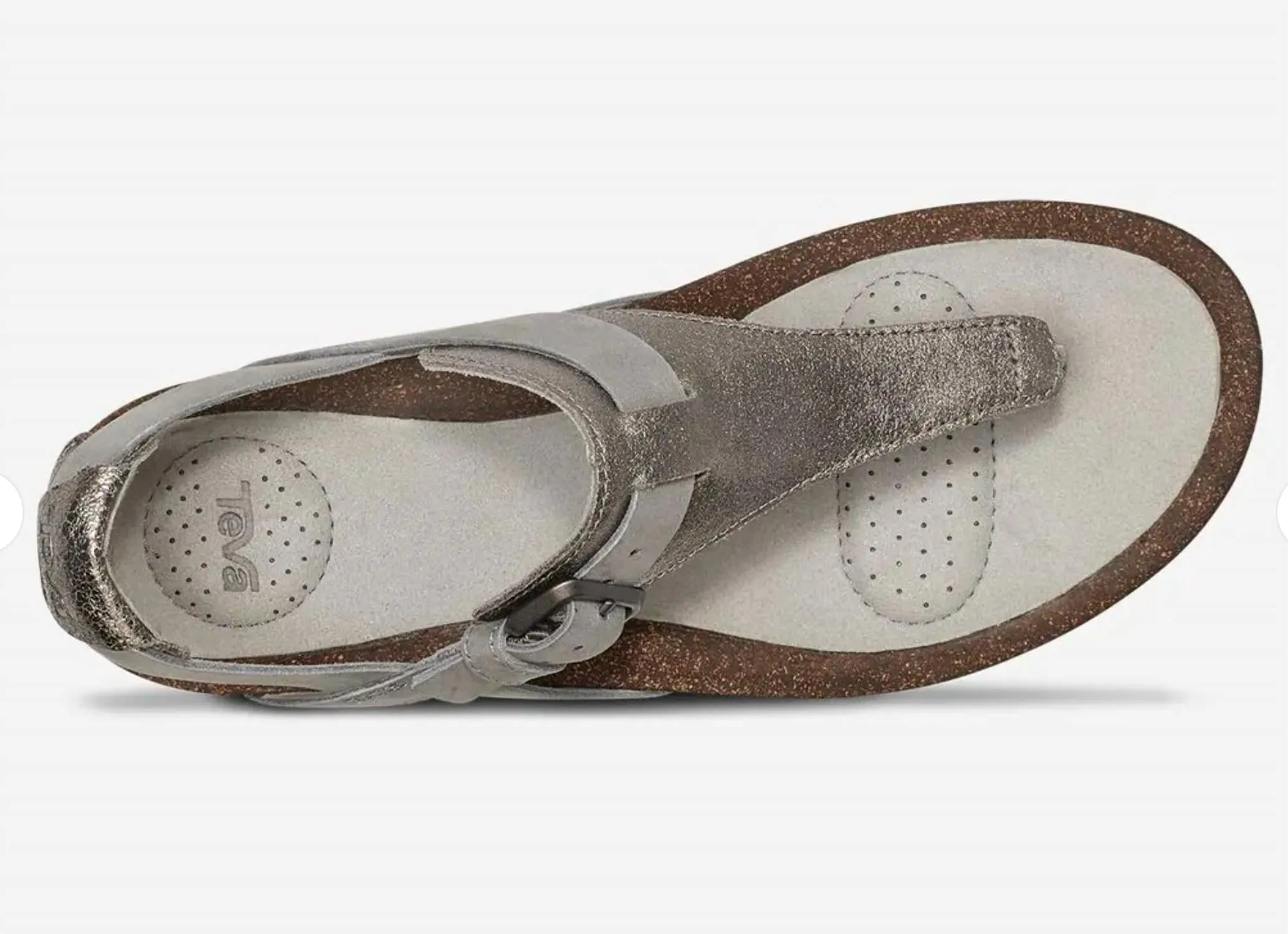 Mahonia 3 Sandal In Point Metallic
