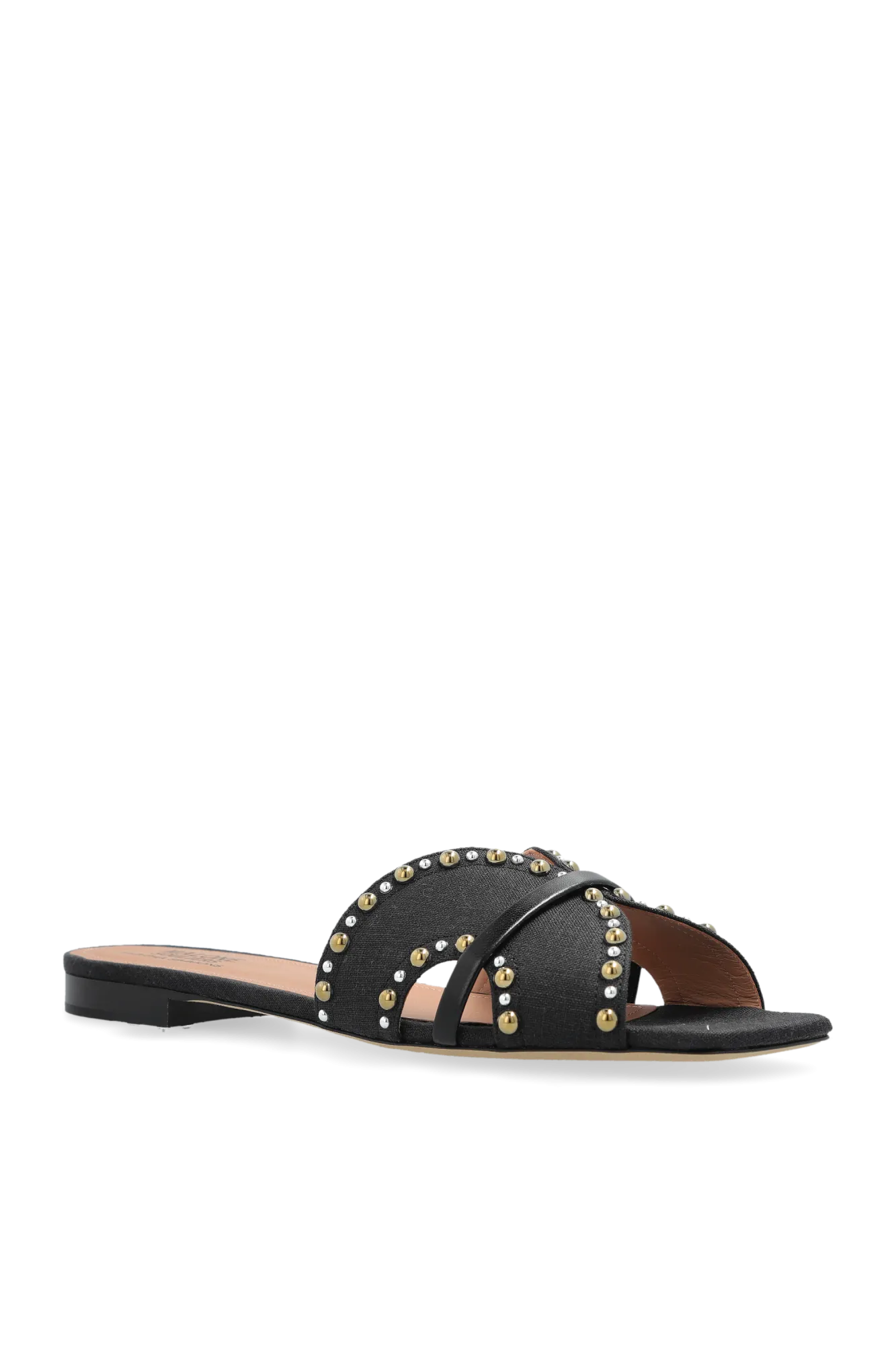 Malone Souliers Slides Keke In Black