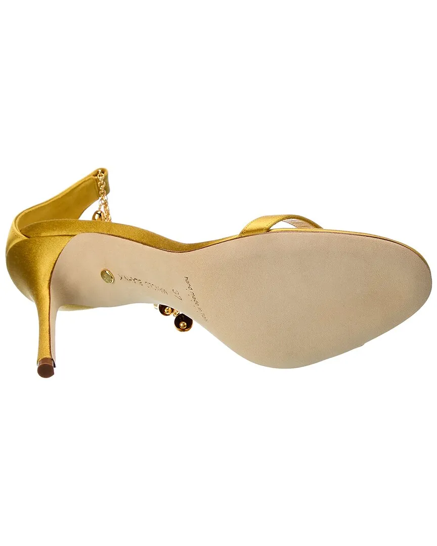 Manolo Blahnik Camanilla 110 Satin Sandal