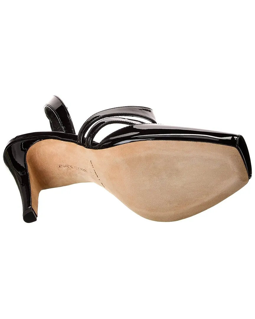 Manolo Blahnik Develi 105 Leather Sandal